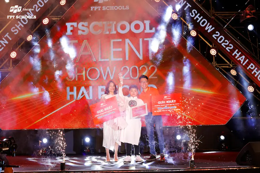 Nam sinh 11 tuổi trở thành Quán quân cuộc thi tài năng của FPT School Hải Phòng | FPT Schools