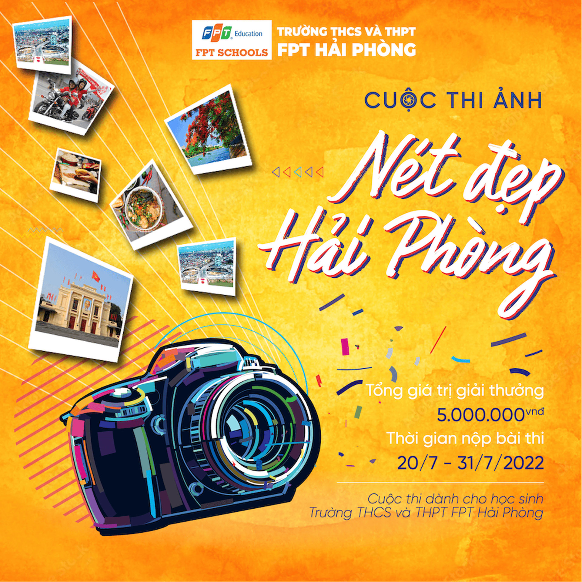 Học sinh trường THCS và THPT FPT Hải Phòng “giải khát” mùa hè với cuộc thi ảnh Nét đẹp Hải Phòng | FPT Schools
