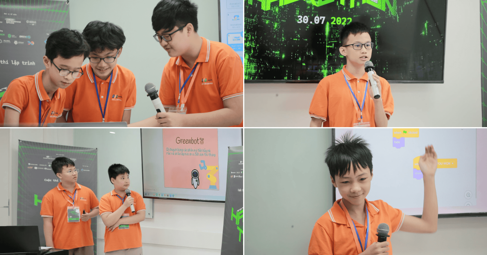 Học sinh FSchool Cầu Giấy gây ấn tượng tại vòng Bán kết cuộc thi FPT Edu Hackathon 2022 | FPT Schools