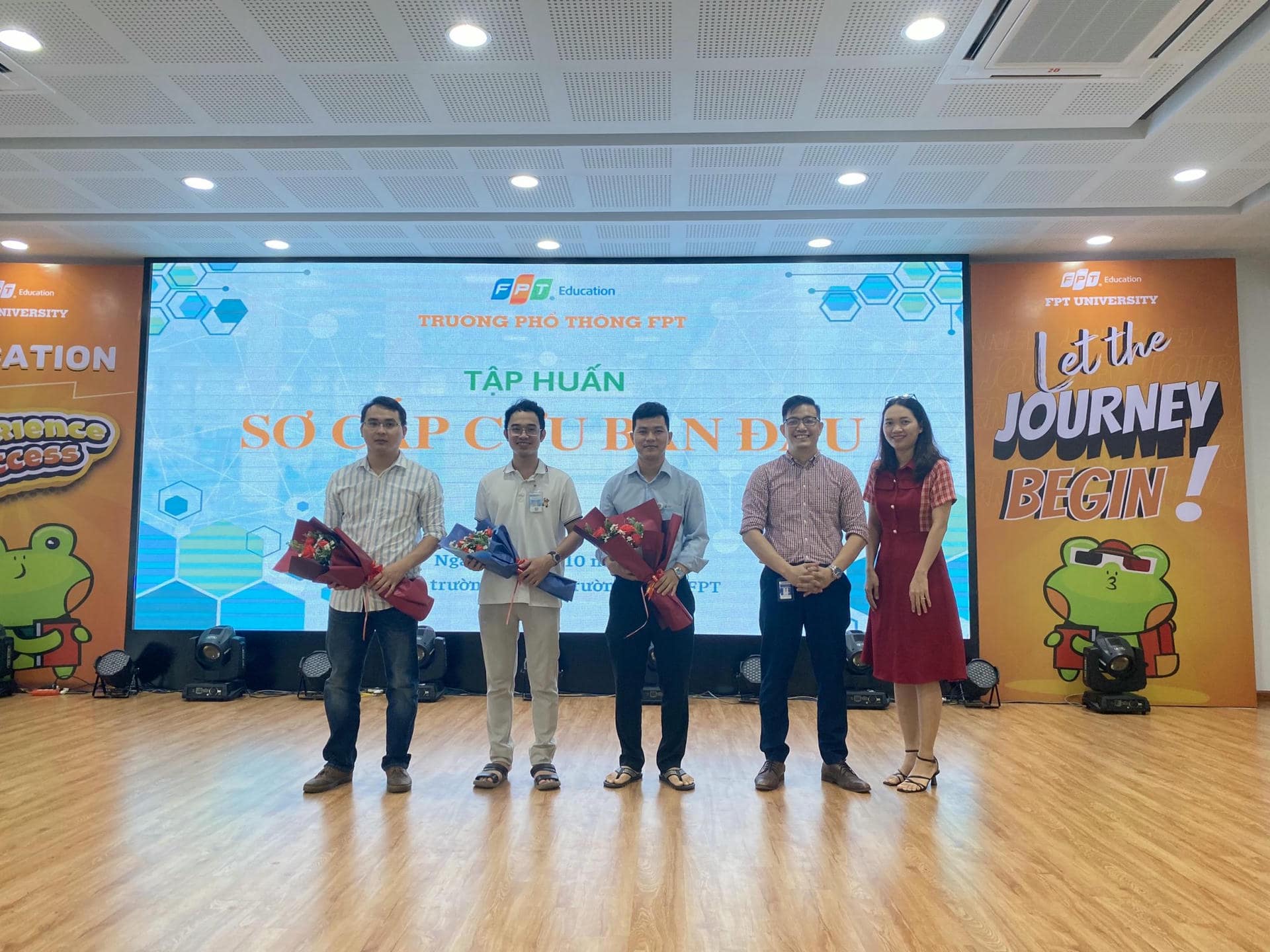 Fschool Quy Nhơn tổ chức tập huấn sơ cứu ban đầu cho cán bộ giáo viên | FPT Schools