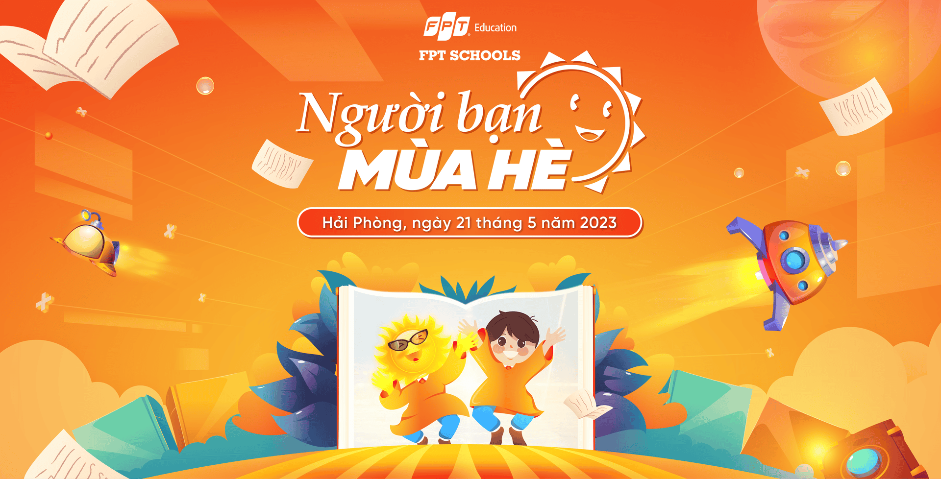 "Người bạn mùa hè" - chương trình thúc đẩy văn hóa đọc tại FPT Schools | FPT Schools