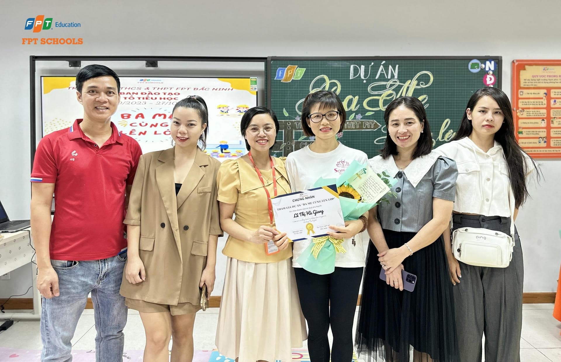 "Bố mẹ cùng lên lớp": Dự án học tập hướng nghiệp chân thực tại FPT Schools | FPT Schools