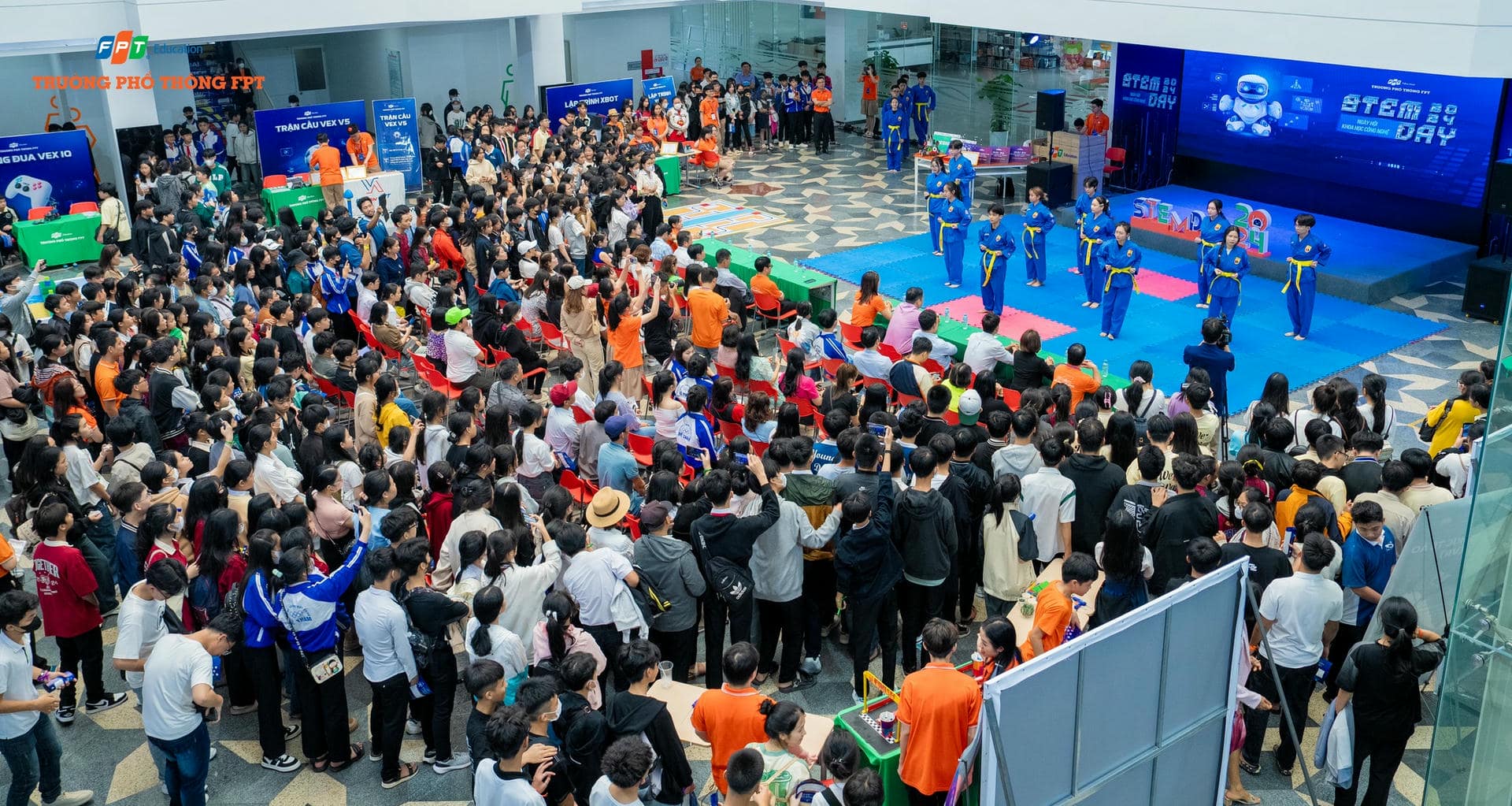 THPT FPT Quy Nhơn mang không gian trải nghiệm ấn tượng tới hơn 1.000 học sinh Bình Định | FPT Schools