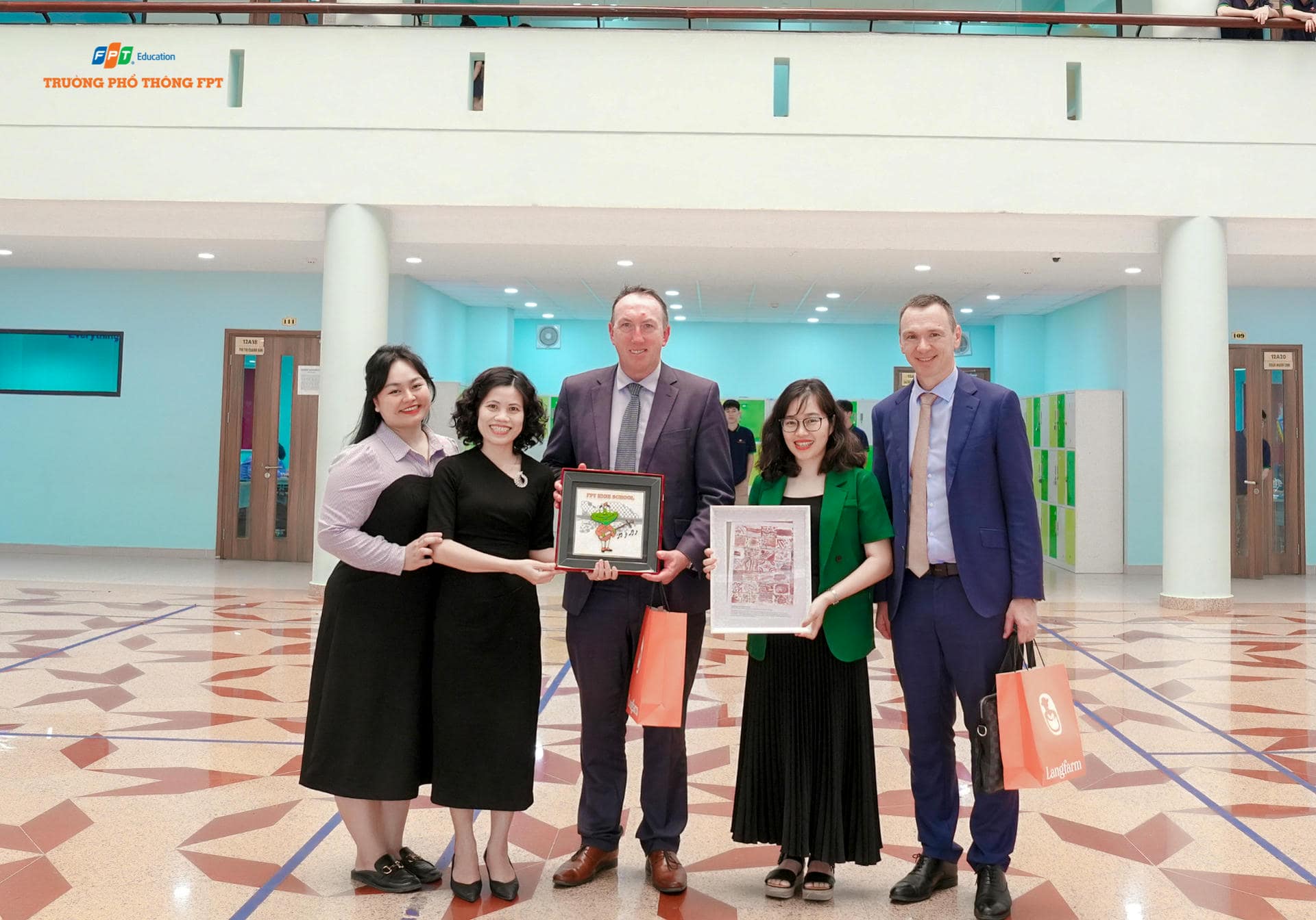 FPT Schools tiếp đón Trường Đại học Griffith và Trường Phổ thông Moreton Bay College nhằm tăng cường giao lưu quốc tế | FPT Schools
