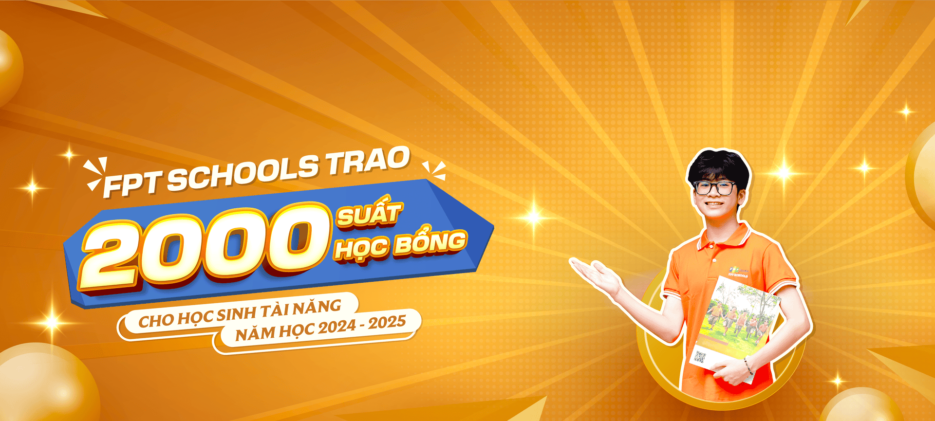 FPT Schools trao 2.000 suất học bổng cho học sinh toàn quốc năm học 2024-2025 | FPT Schools