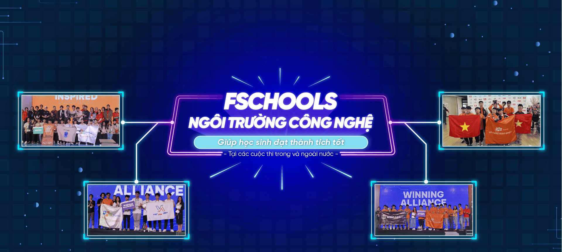 FSchools - ngôi trường công nghệ giúp học sinh đạt thành tích tốt tại các cuộc thi trong và ngoài nước | FPT Schools
