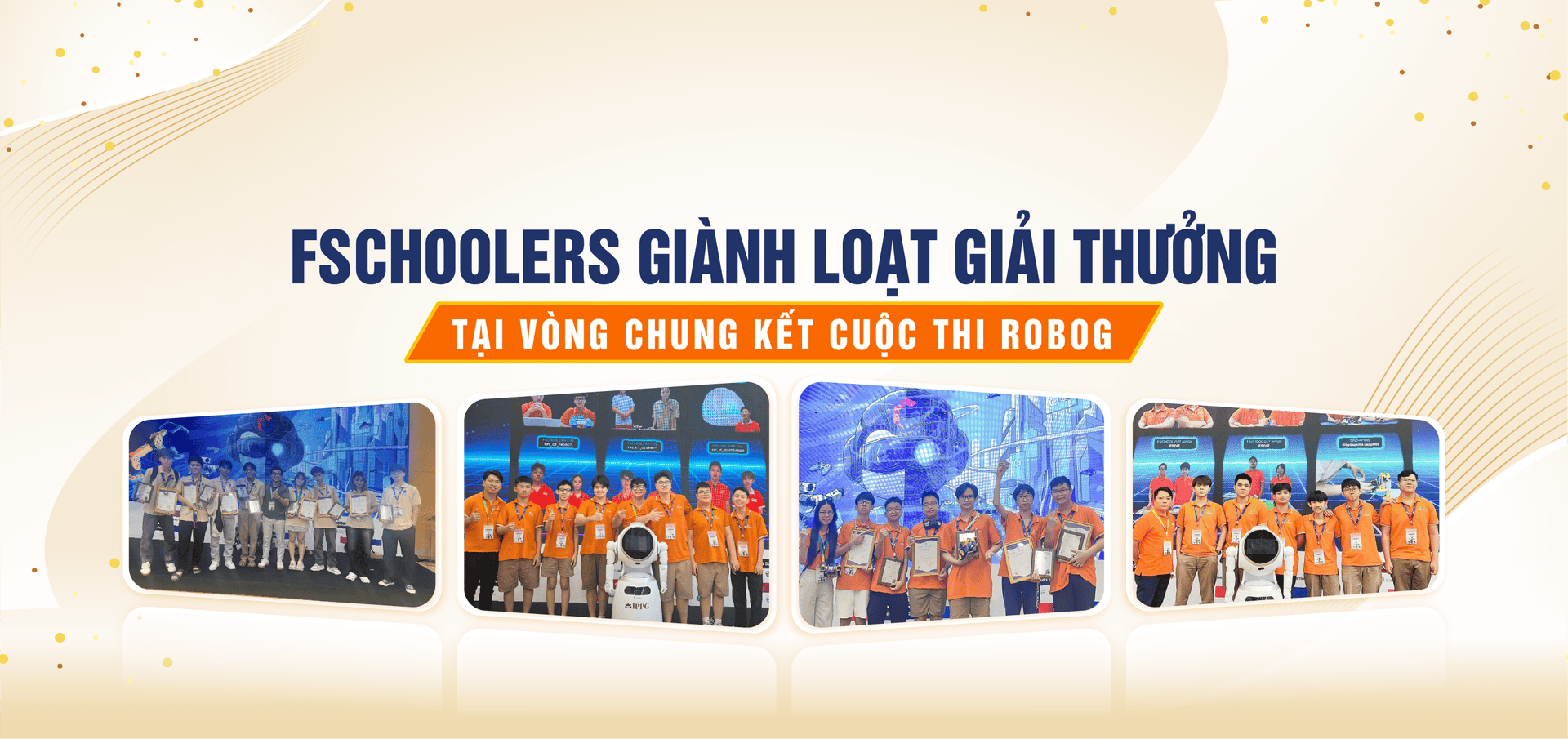 Chúc mừng các FSchoolers đạt kết quả tốt tại vòng chung kết cuộc thi ROBOG 2024 | FPT Schools