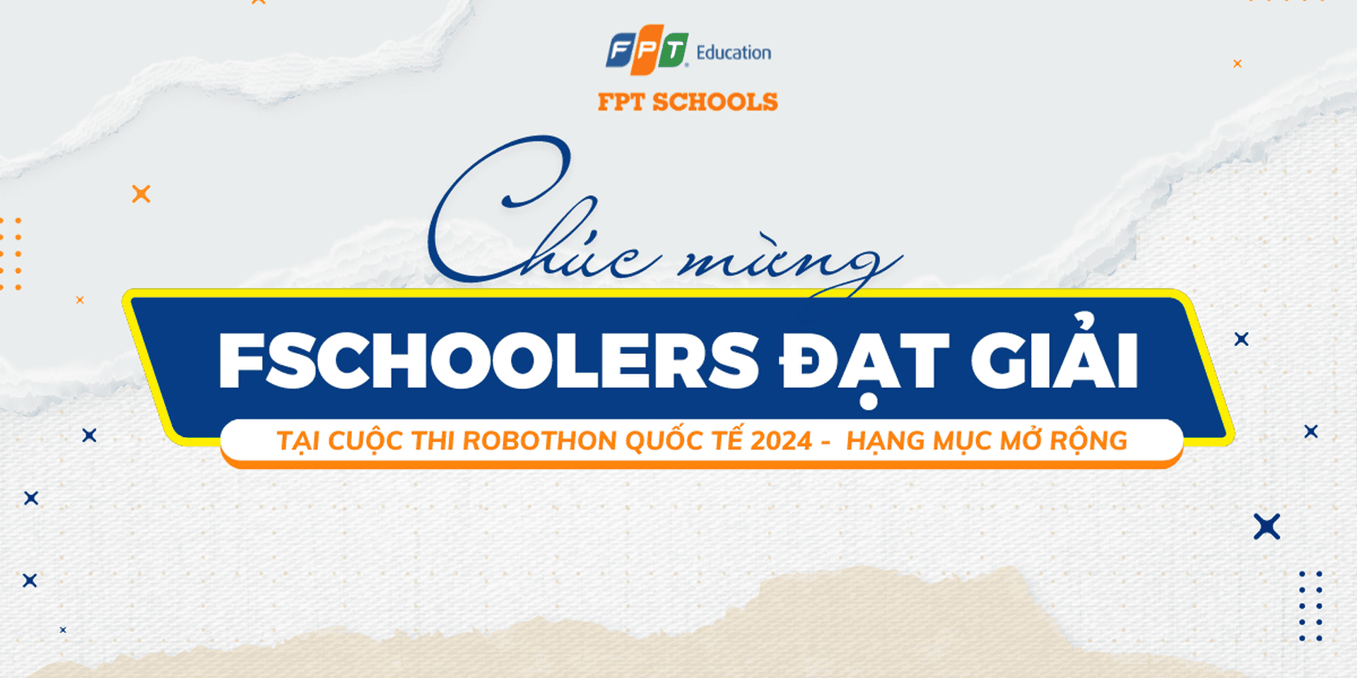 Fschoolers đạt 2 giải thưởng tại cuộc thi Robothon Quốc tế 2024 | FPT Schools