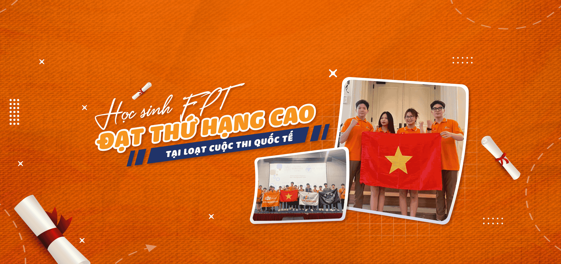 Học sinh FPT đạt thứ hạng cao tại loạt cuộc thi quốc tế | FPT Schools