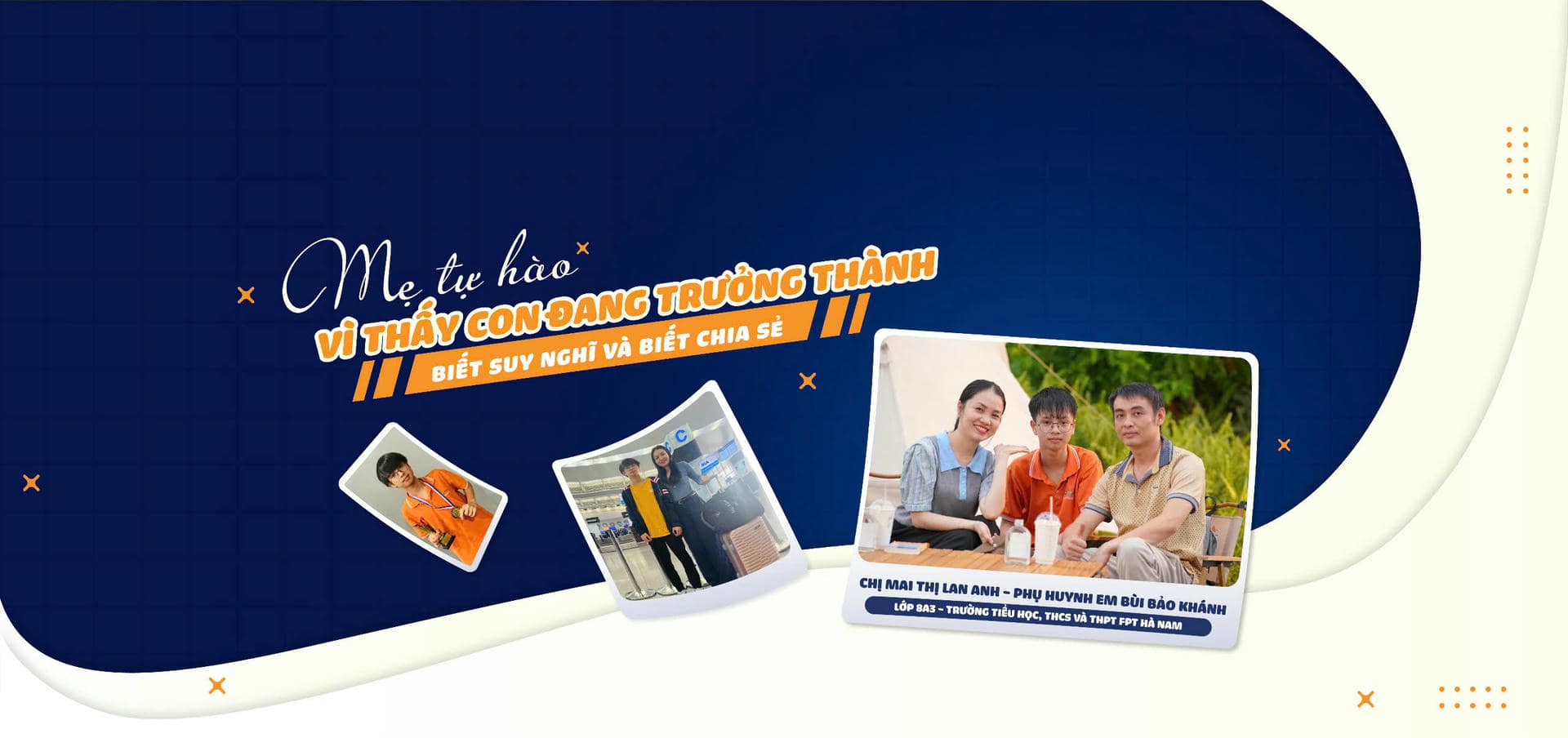 Tại FSchool Hà Nam “Mẹ tự hào vì thấy con đang trưởng thành, biết suy nghĩ và biết chia sẻ” | FPT Schools