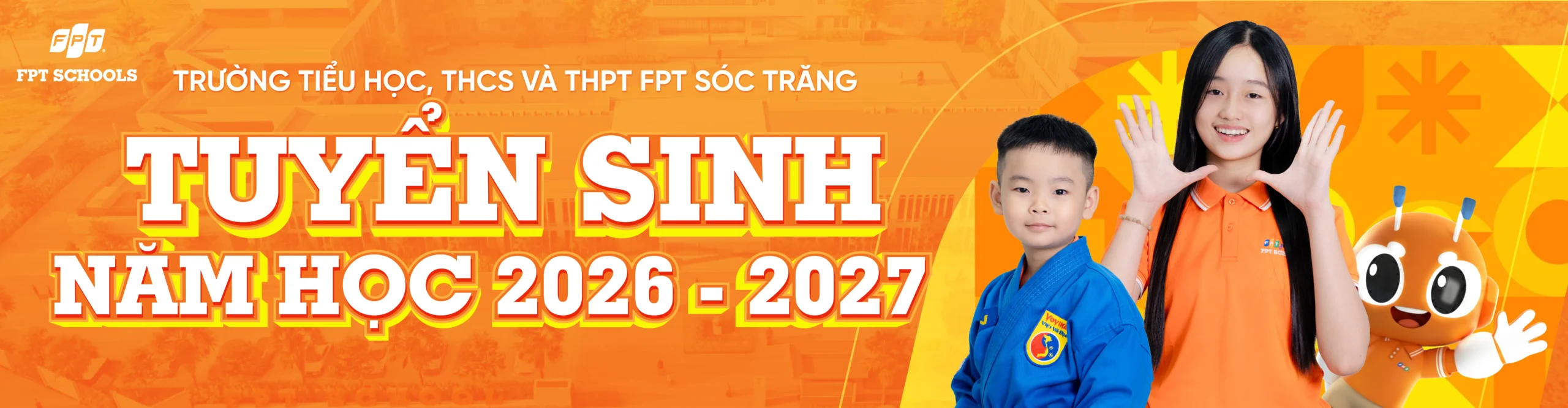 FPT School Sóc Trăng website