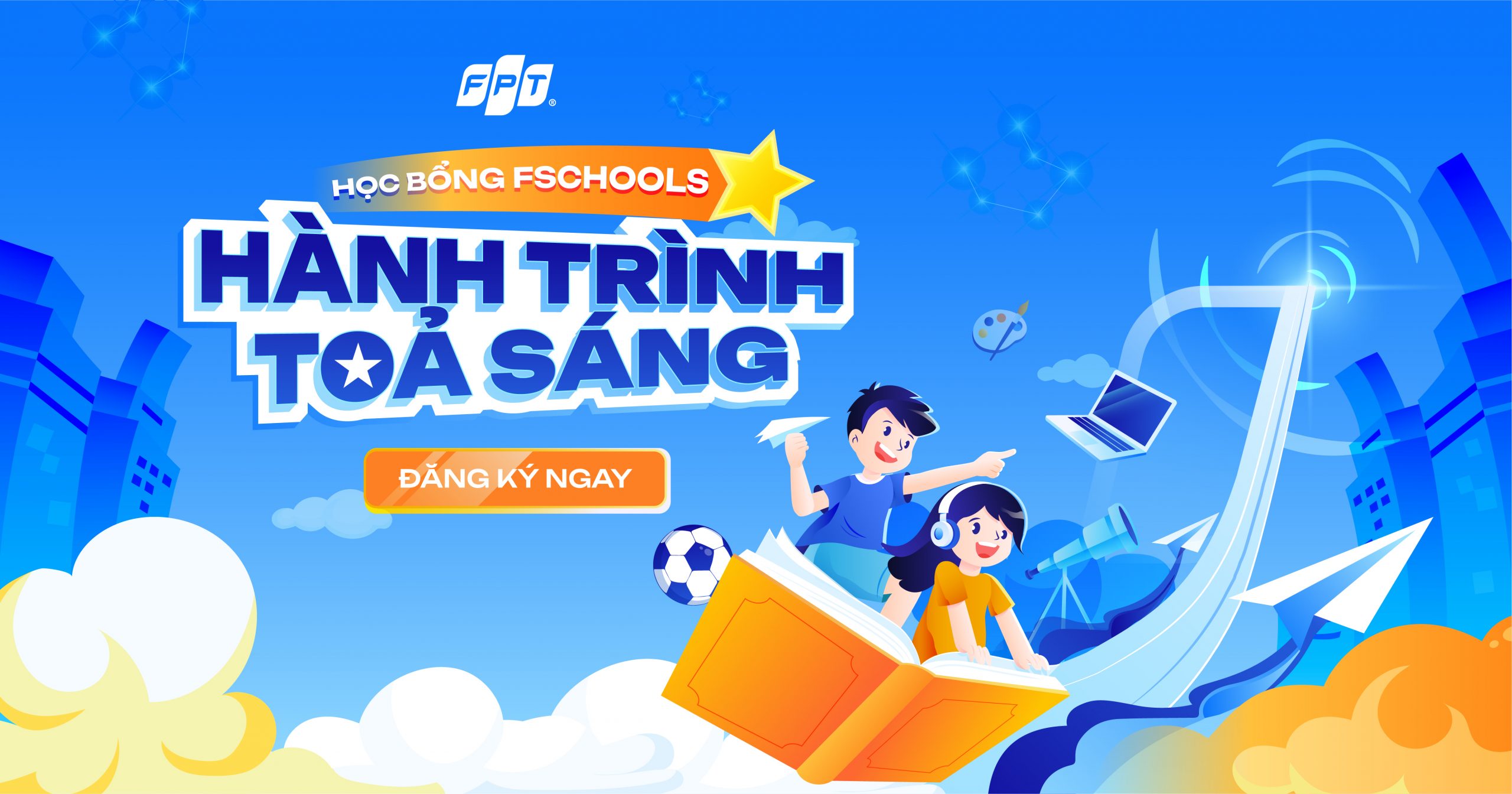 Infographic: Chương trình học bổng FSchools – Hành trình Tỏa sáng 2025 | FPT Schools
