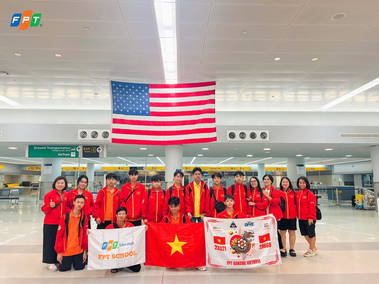 FPT School Đà Nẵng chính thức đến Mỹ tham dự First Tech Challenge Premier Event 2025