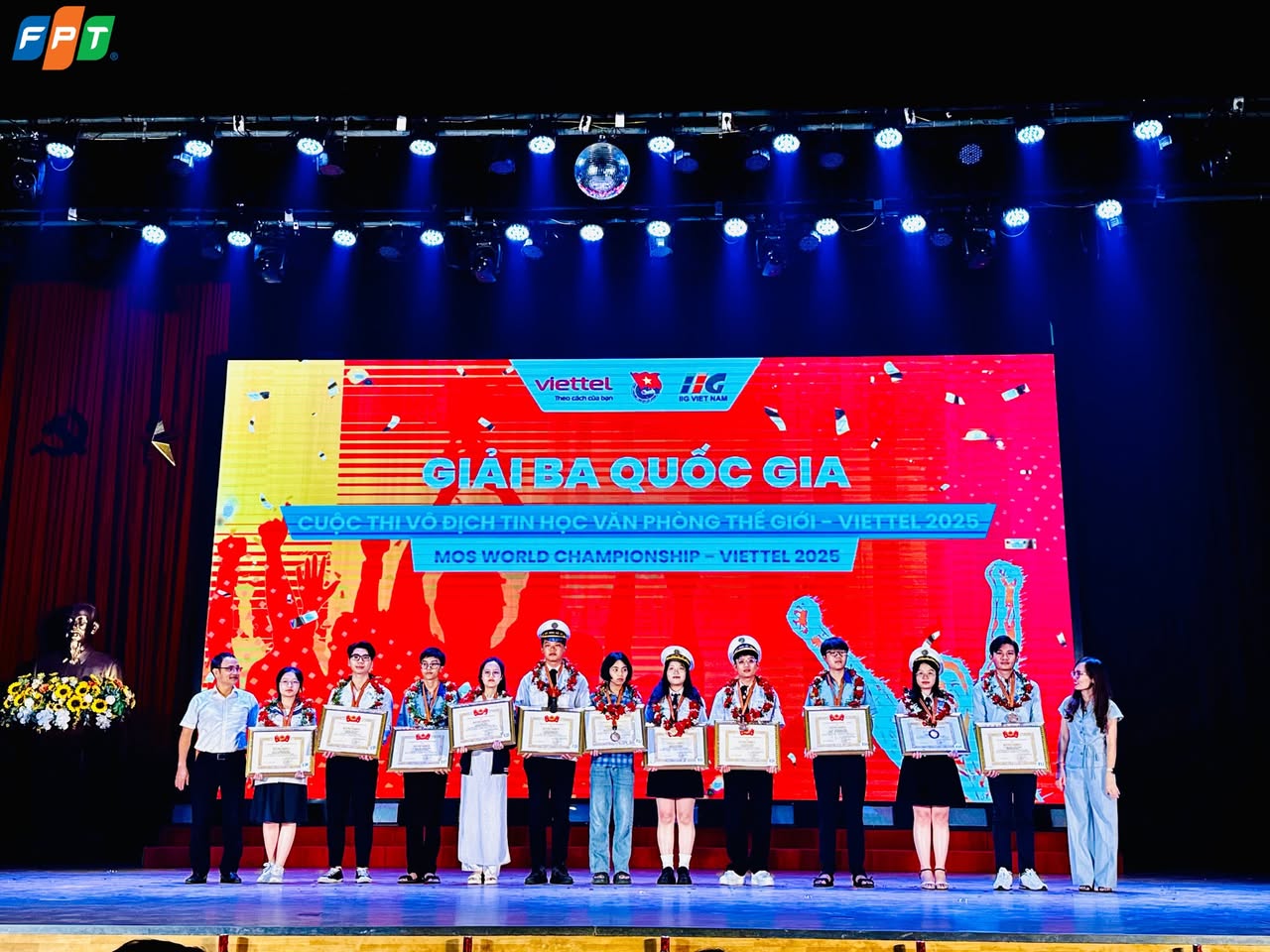 FSchool Cần Thơ tự hào với thành tích nổi bật tại Cuộc thi MOS World Championship Viettel 2025