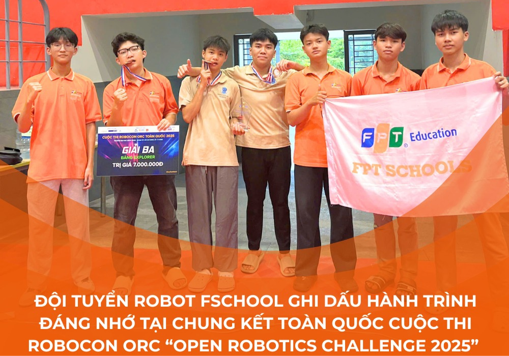 Hành trình đáng nhớ của FPT School Đà Nẵng tại cuộc thi Robocon ORC “Open Robotics Challenge 2025”