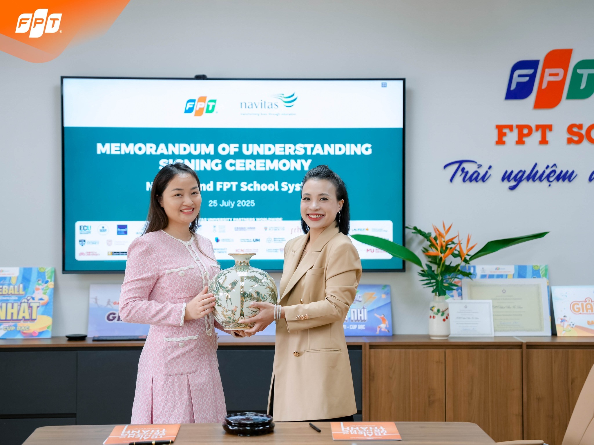FPT Schools hợp tác với Tập đoàn giáo dục quốc tế Navitas: Mở rộng cánh cửa du học toàn cầu cho học sinh