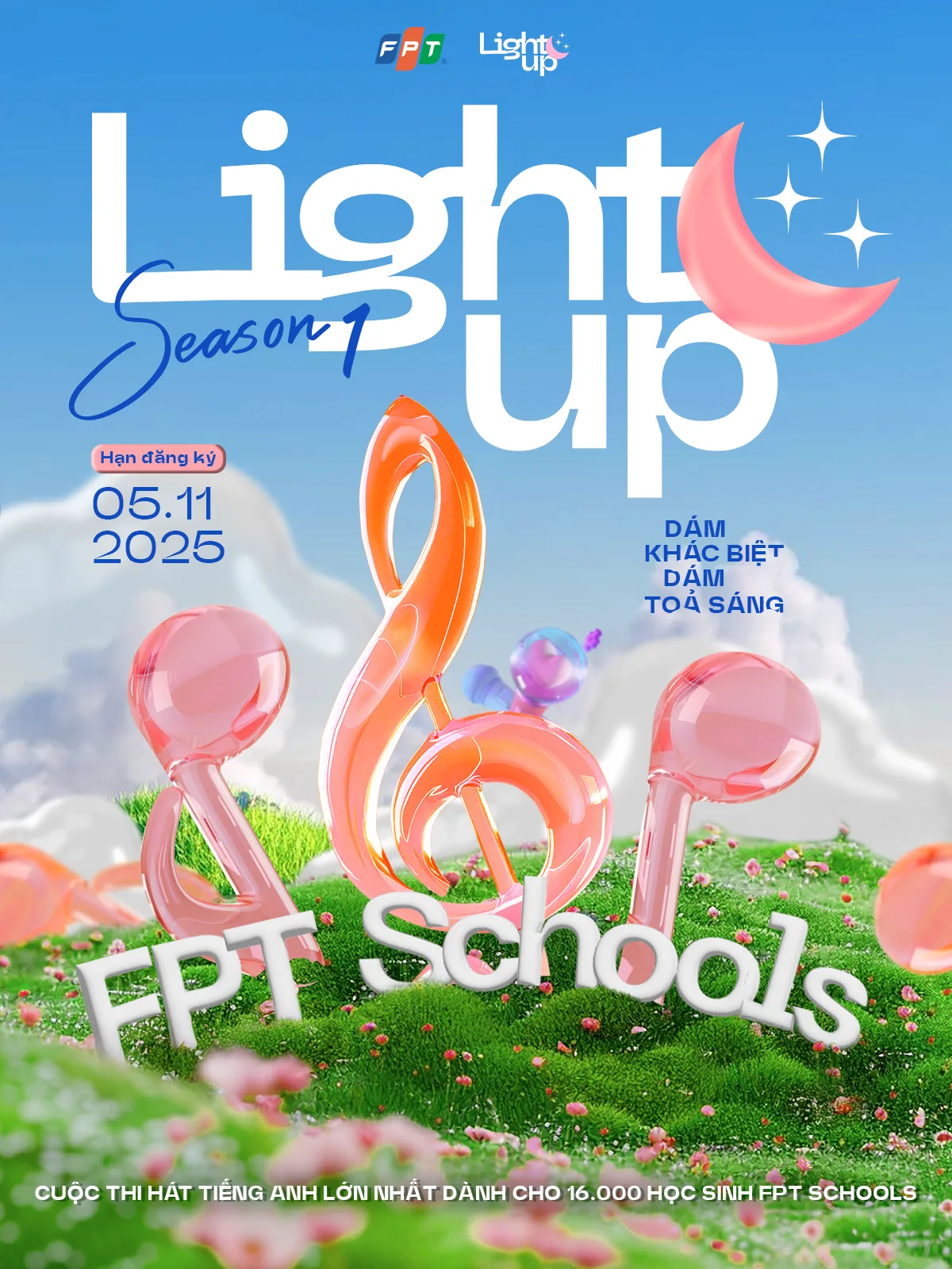 LIGHT UP 2025 - CUỘC THI TRÌNH DIỄN SO TÀI TIẾNG ANH CHÍNH THỨC KHỞI ĐỘNG | FPT Schools
