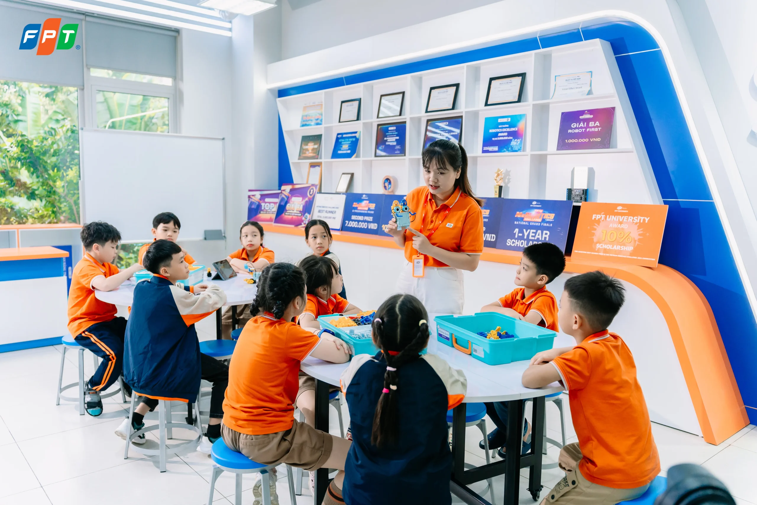lớp học robots