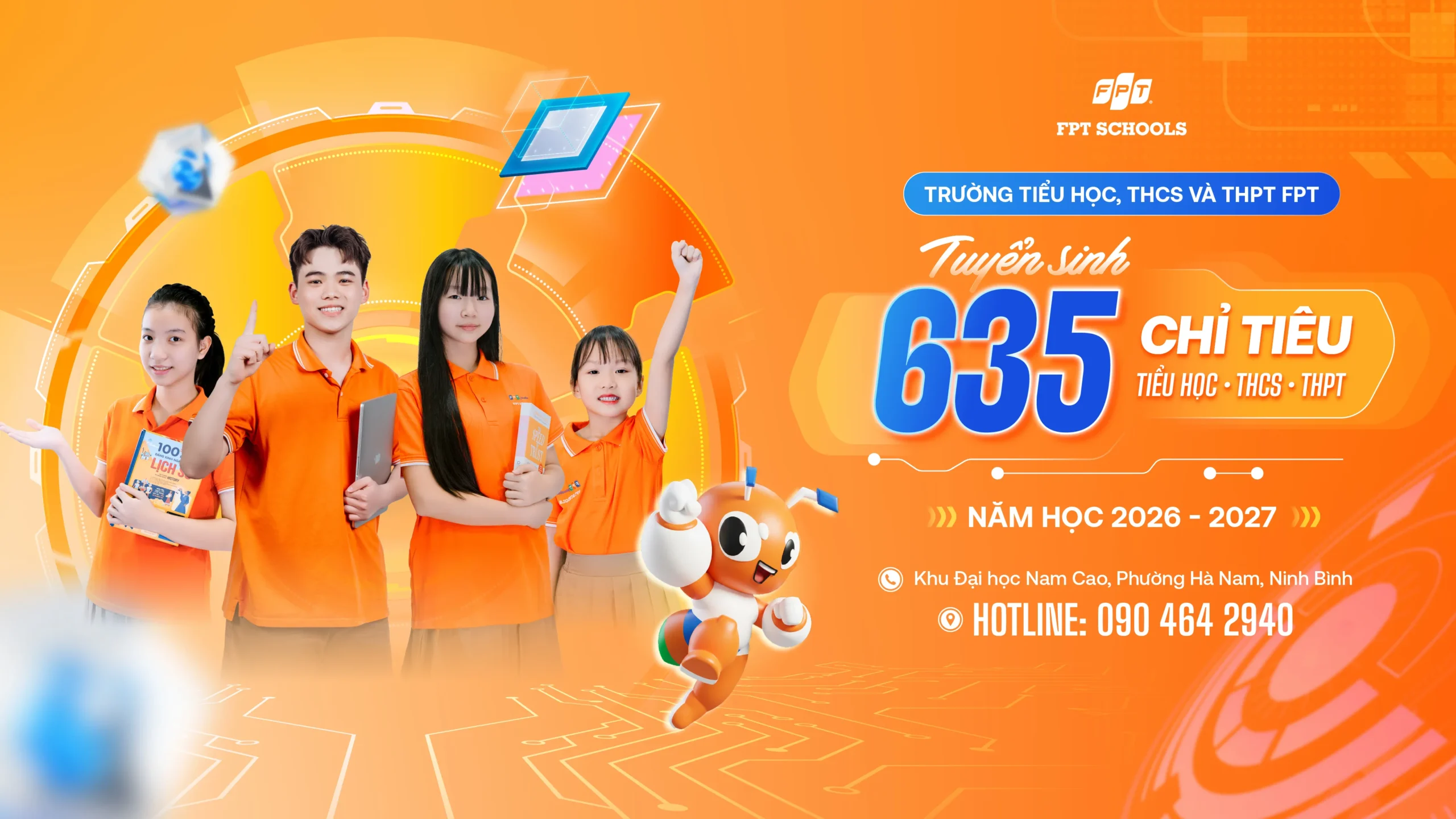 Trường Tiểu học, THCS & THPT FPT Hà Nam | FPT Schools