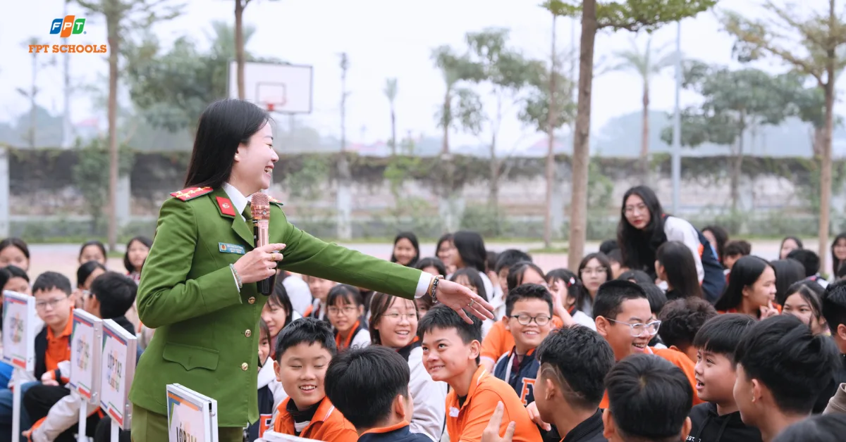 FPT School Hà Nam tổ chức tuyên truyền pháp luật, phòng ngừa tội phạm dịp Tết Nguyên đán Bính Ngọ 2026 | FPT Schools