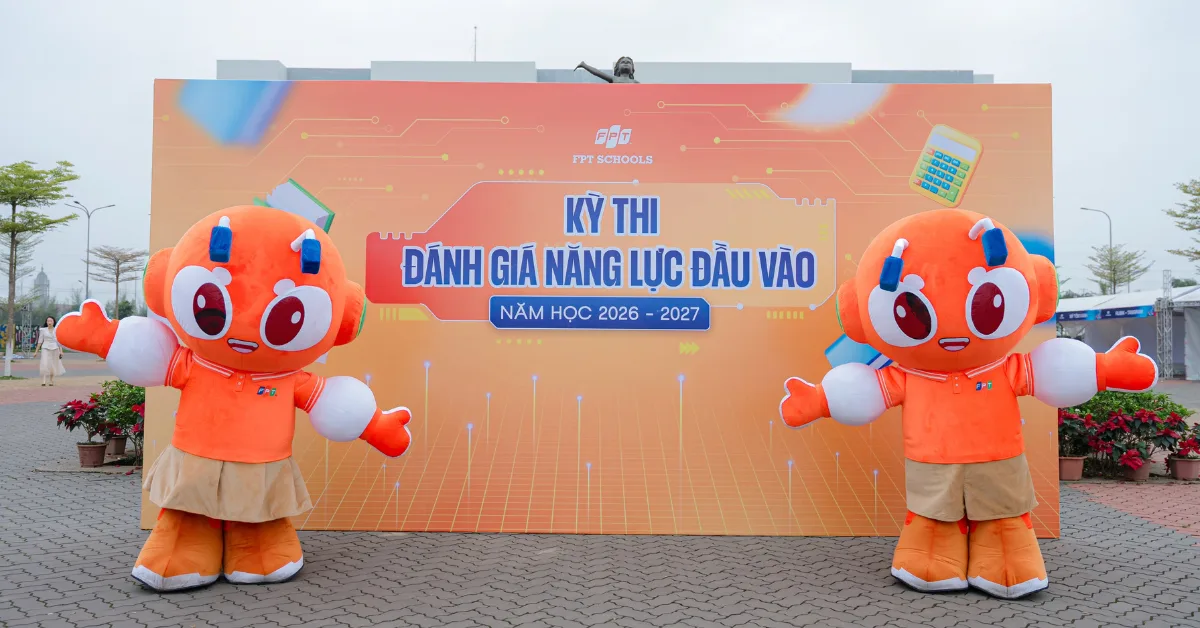 Gần 200 học sinh tham gia Kỳ thi đánh giá năng lực đầu vào tháng 3/2026 tại FPT School Hà Nam | FPT Schools