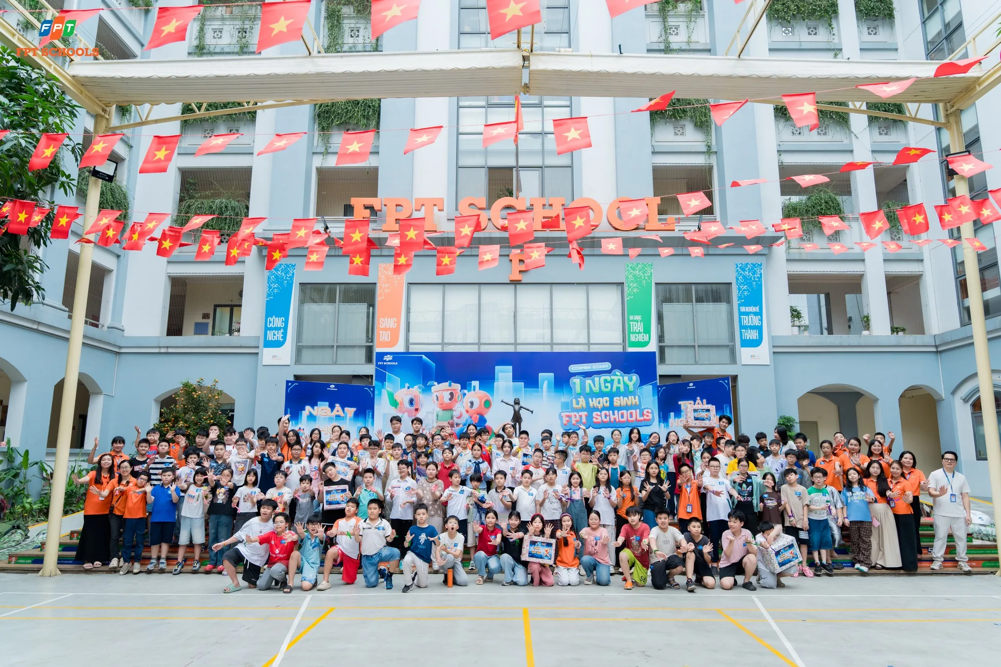 Sôi động không khí Open Day FPT School Cầu Giấy 2026: Khi mỗi trải nghiệm là một bước trưởng thành  | FPT Schools
