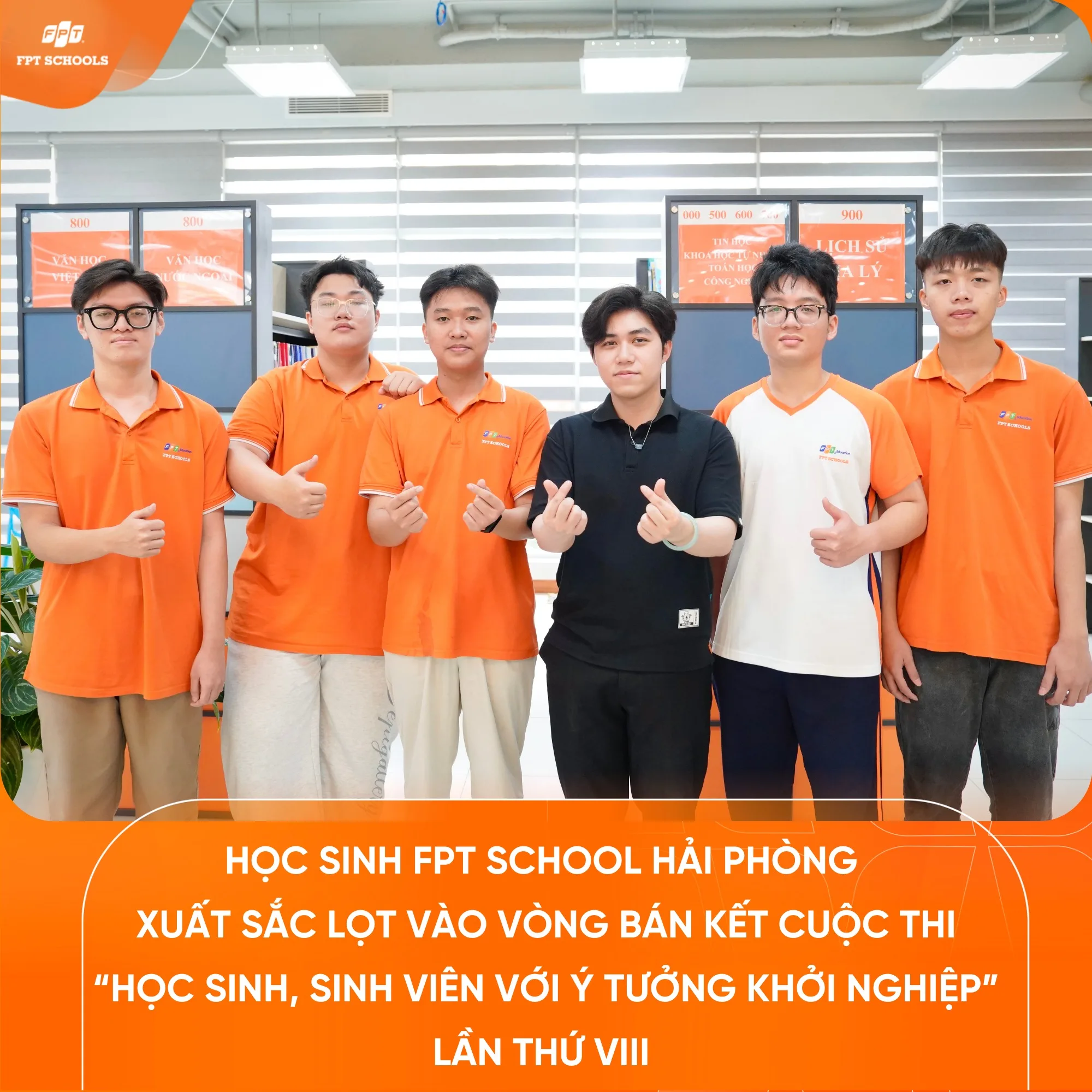 Chúc mừng học sinh FPT School Hải Phòng với 2 dự án xuất sắc góp mặt tại Vòng Bán kết Quốc gia cuộc thi “Học sinh, sinh viên với ý tưởng khởi nghiệp” lần thứ VIII | FPT Schools