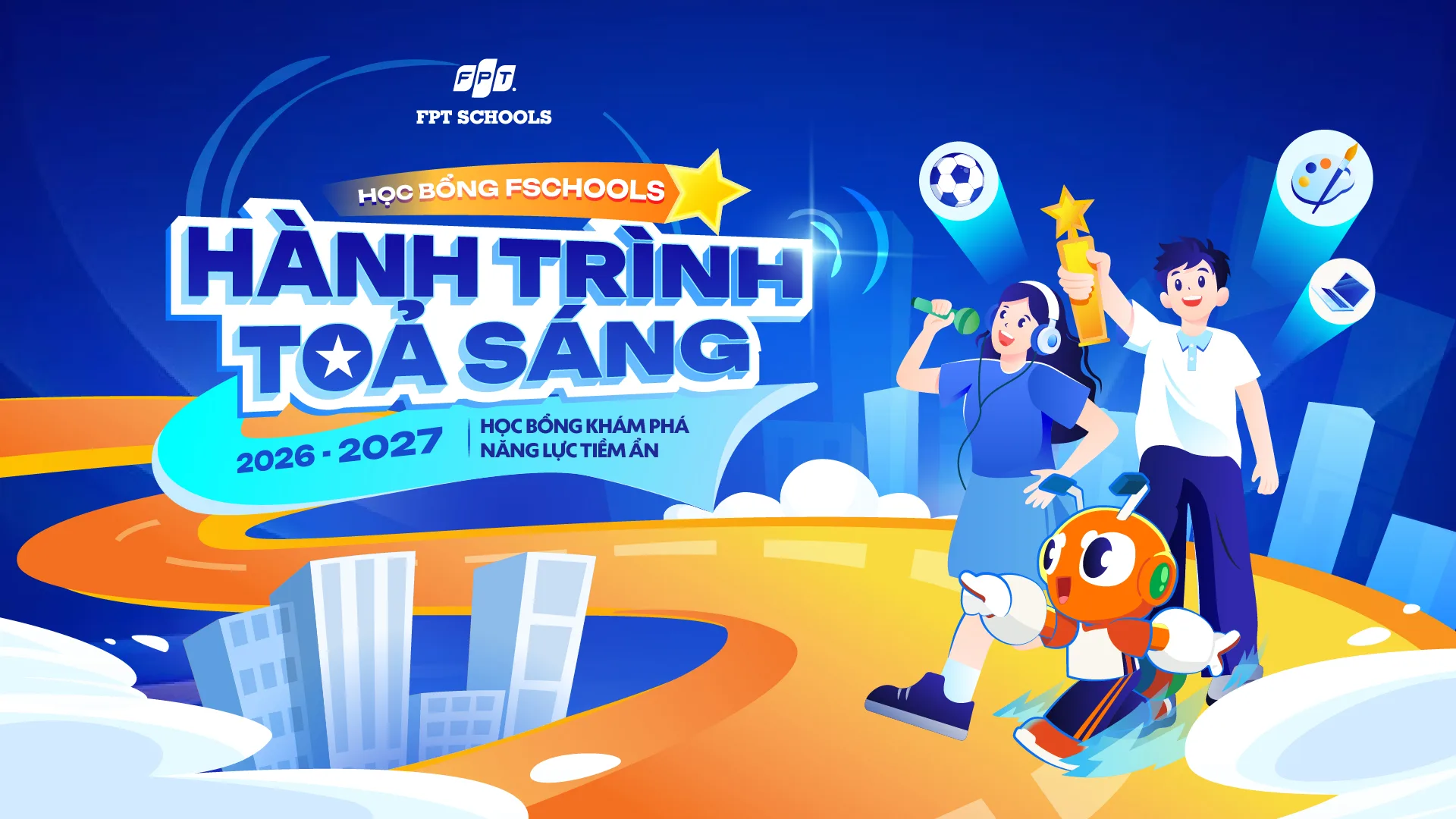 Hệ thống phổ thông FPT công bố học bổng “Hành trình tỏa sáng” mùa 2, tôn vinh bản sắc riêng của mỗi học sinh | FPT Schools