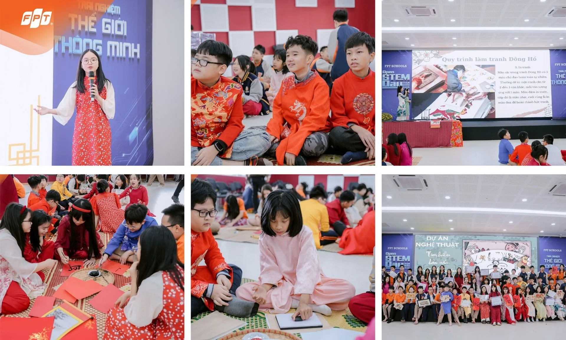 Văn Hóa Tết Qua Nghệ Thuật Dân Gian Tại FPT School Thanh Hoá | FPT Schools