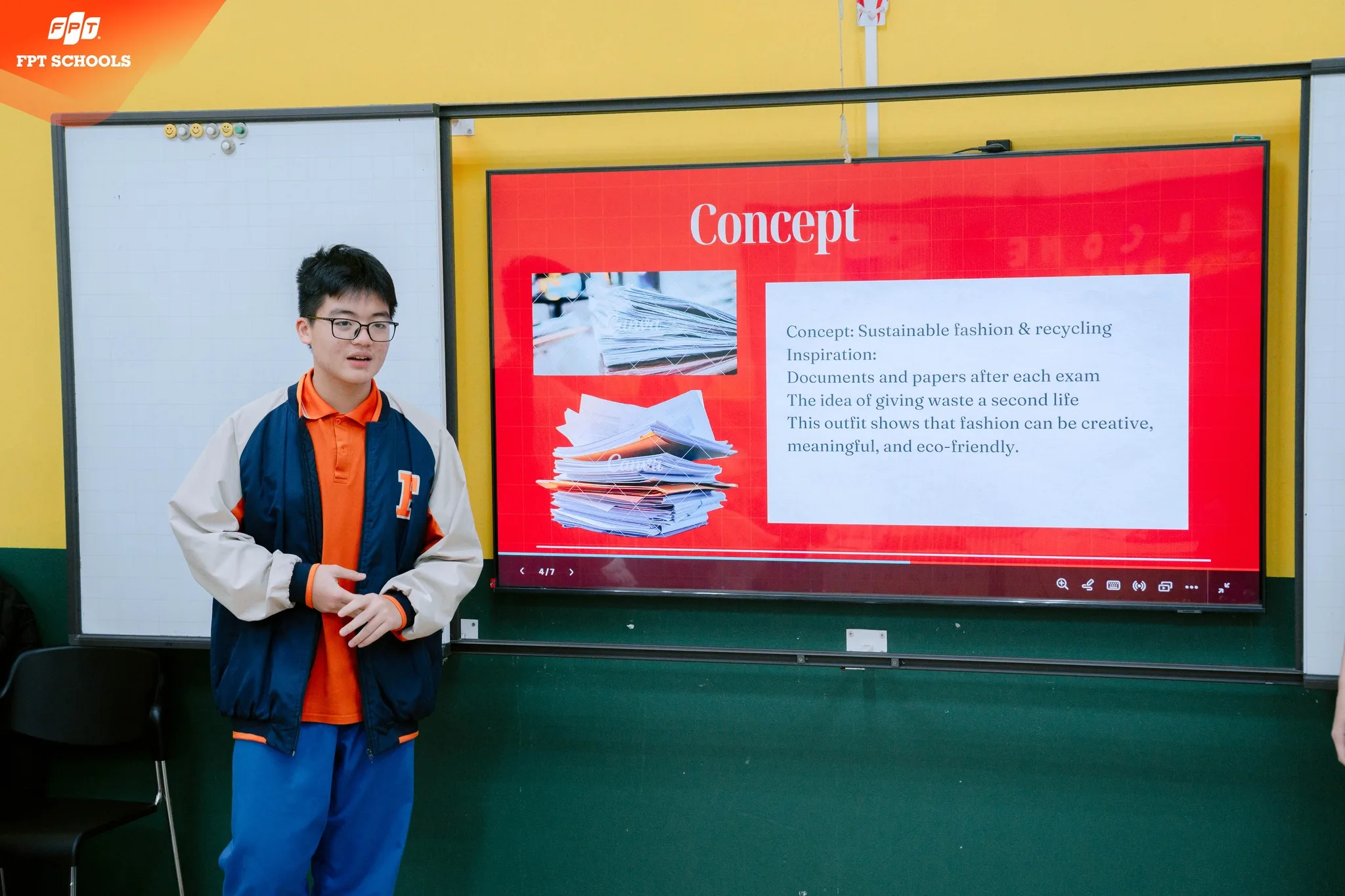 KHI NGÔN NGỮ LÀ CHÌA KHÓA MỞ RA TƯ DUY XANH TẠI FPT SCHOOLS TÂY HÀ NỘI - FPT Education KHI NGÔN NGỮ LÀ CHÌA KHÓA MỞ RA TƯ DUY XANH TẠI FPT SCHOOLS TÂY HÀ NỘI | FPT Schools