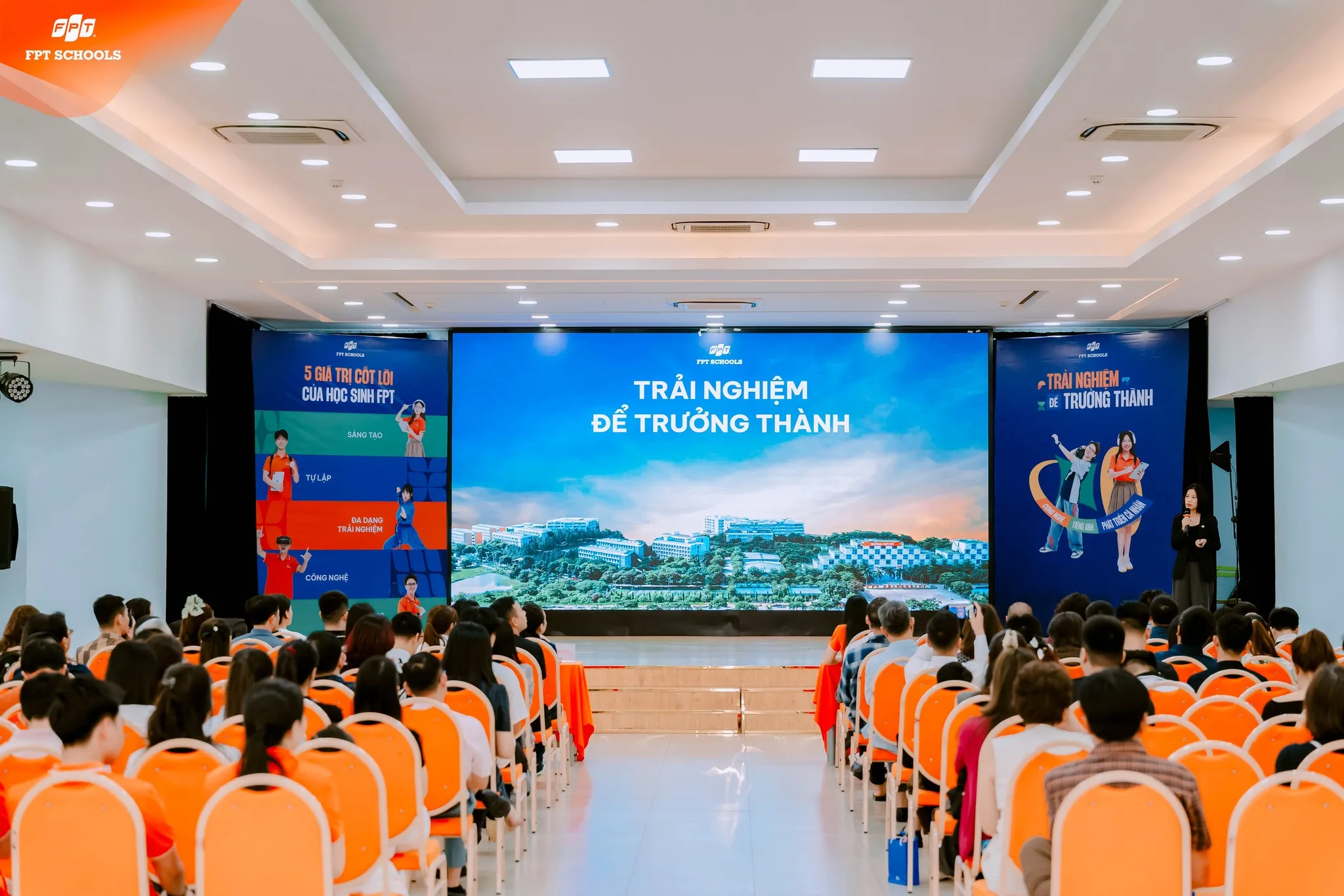OPEN TALK – 360° FSCHOOL: HÀNH TRÌNH KHÁM PHÁ MÔI TRƯỜNG HỌC TẬP TOÀN DIỆN TẠI TRƯỜNG THPT FPT HÀ NỘI - FPT Education OPEN TALK – 360° FSCHOOL: HÀNH TRÌNH KHÁM PHÁ MÔI TRƯỜNG HỌC TẬP TOÀN DIỆN TẠI TRƯỜNG THPT FPT HÀ NỘI | FPT Schools