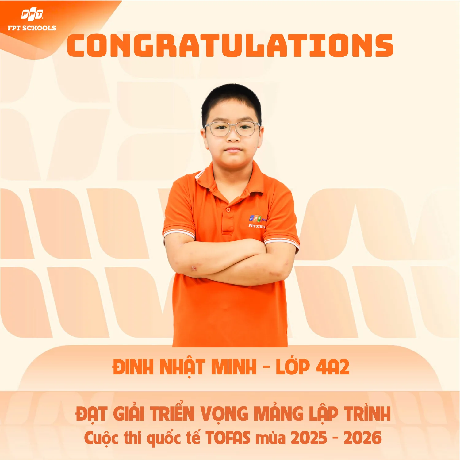 "Cơn mưa" giải thưởng của học sinh FPT School Cầu Giấy trong cuộc thi quốc tế TOFAS mùa 2025 - 2026 - FPT Education "Cơn mưa" giải thưởng của học sinh FPT School Cầu Giấy trong cuộc thi quốc tế TOFAS mùa 2025 - 2026 | FPT Schools