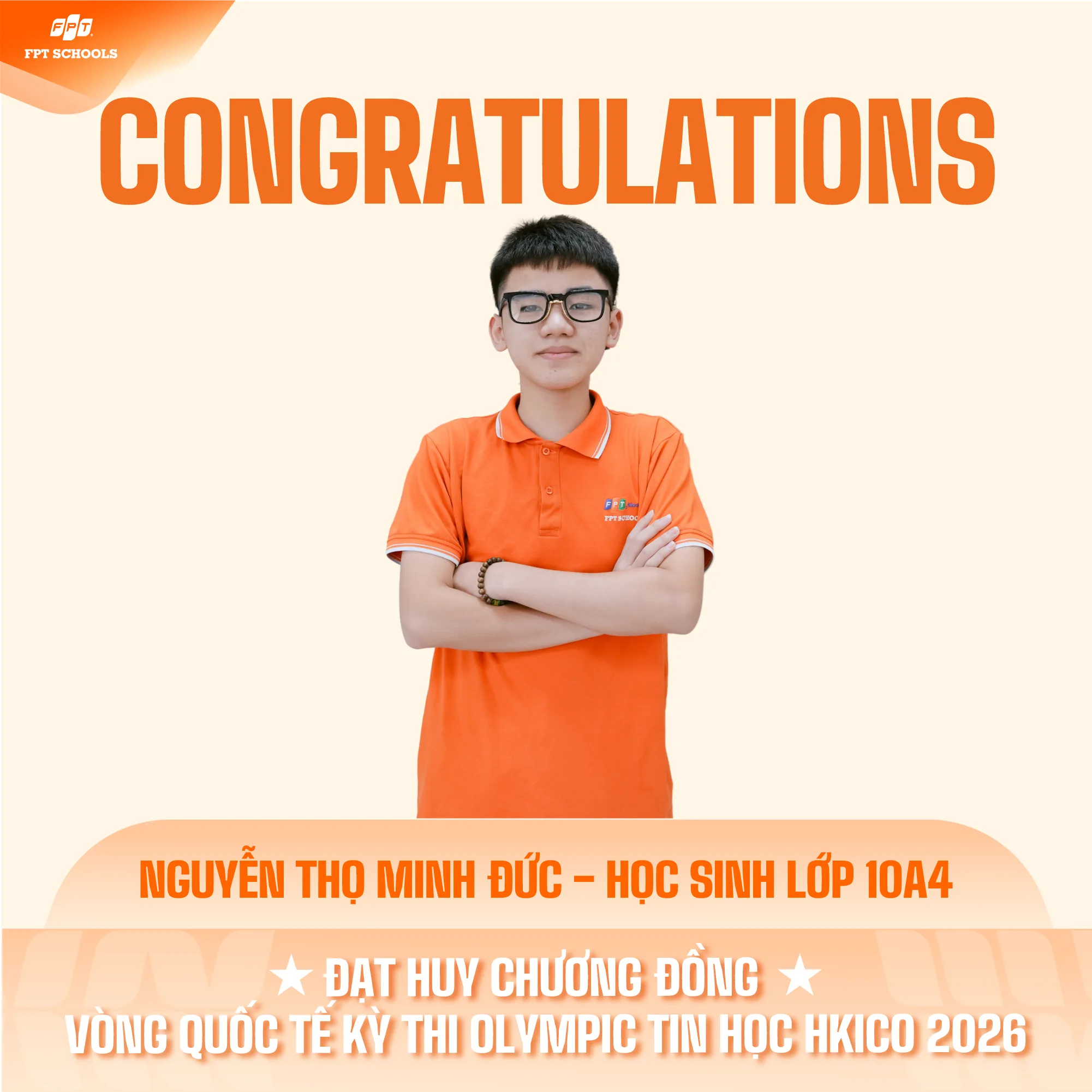 VINH DANH NHỮNG “TÀI NĂNG TRẺ” TẠI CHUNG KẾT KỲ THI OLYMPIC TIN HỌC QUỐC TẾ HKICO 2026. - FPT Education VINH DANH NHỮNG “TÀI NĂNG TRẺ” TẠI CHUNG KẾT KỲ THI OLYMPIC TIN HỌC QUỐC TẾ HKICO 2026. | FPT Schools