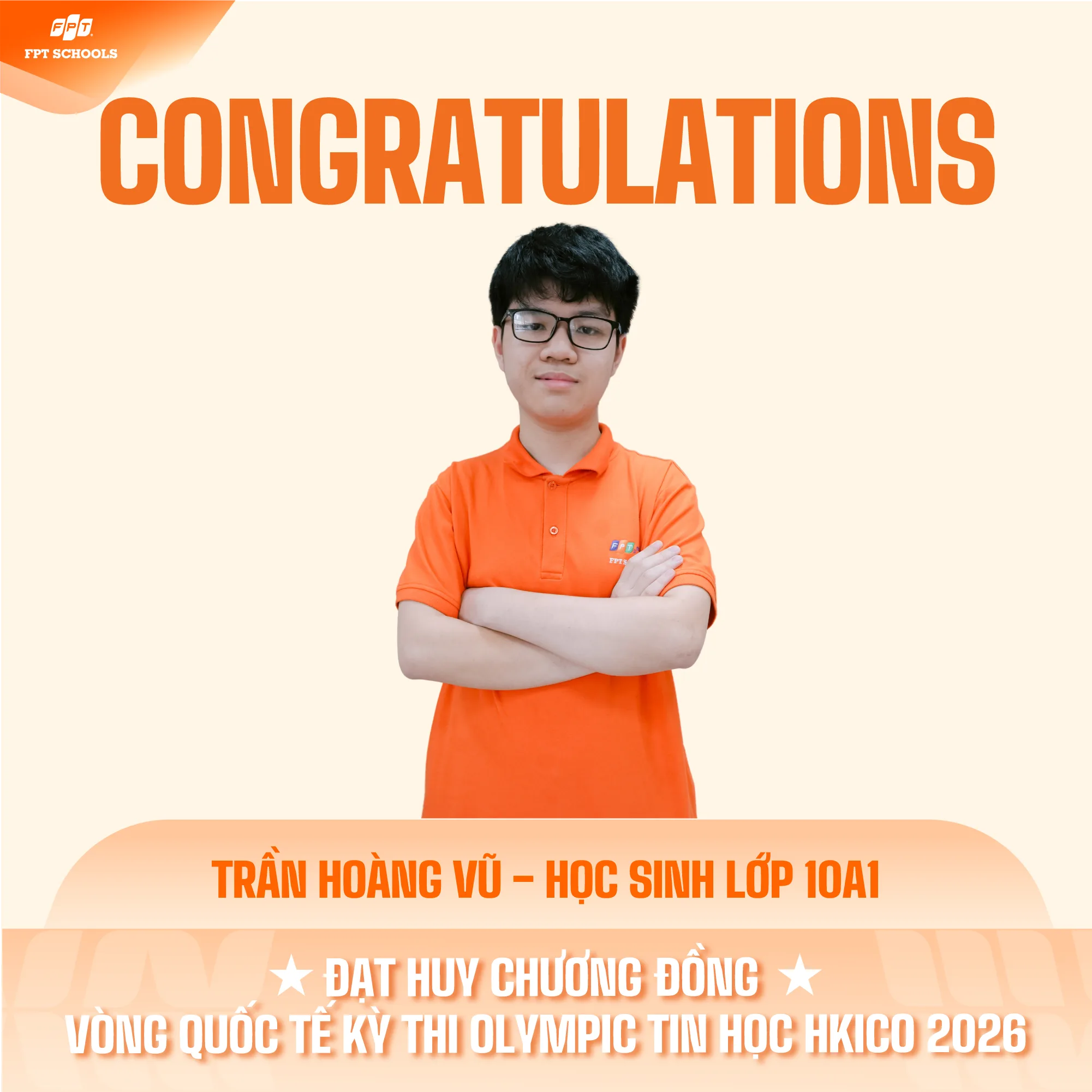 VINH DANH NHỮNG “TÀI NĂNG TRẺ” TẠI CHUNG KẾT KỲ THI OLYMPIC TIN HỌC QUỐC TẾ HKICO 2026. - FPT Education VINH DANH NHỮNG “TÀI NĂNG TRẺ” TẠI CHUNG KẾT KỲ THI OLYMPIC TIN HỌC QUỐC TẾ HKICO 2026. | FPT Schools