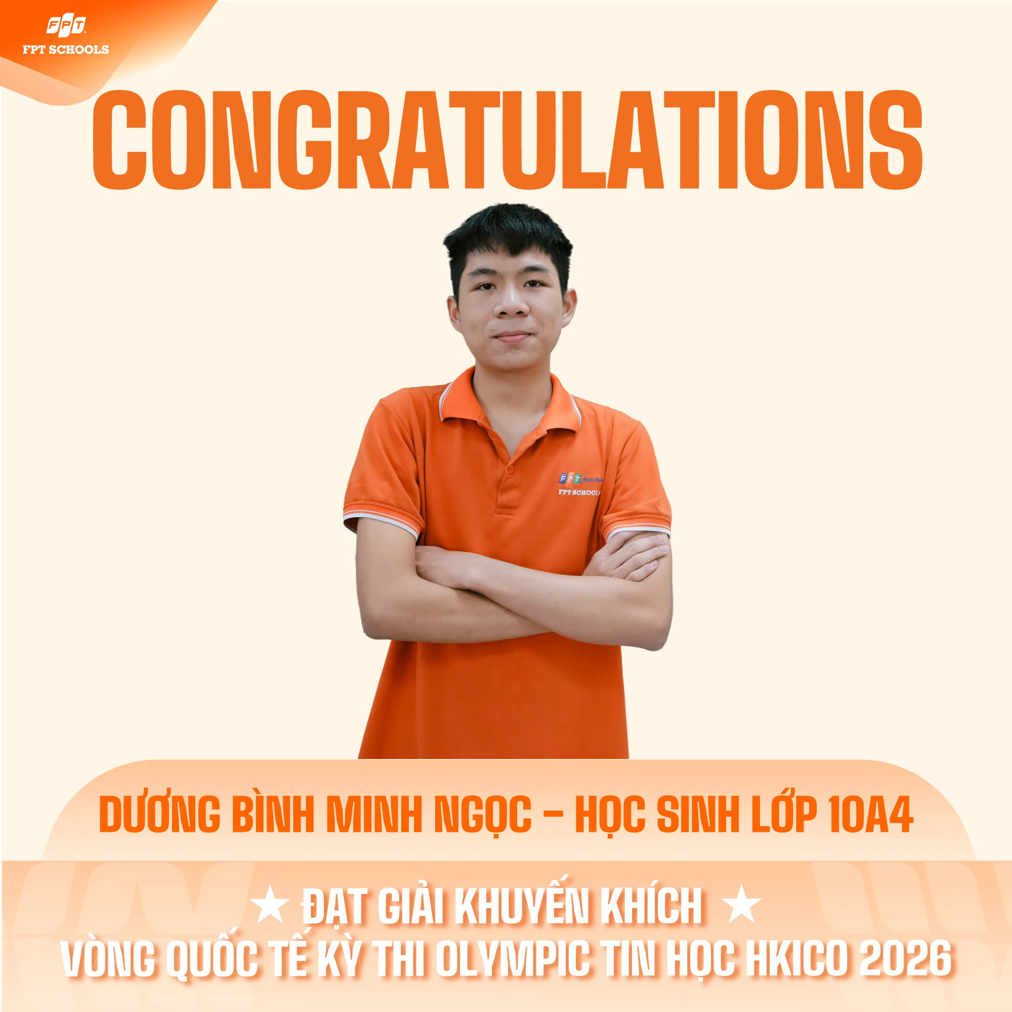 VINH DANH NHỮNG “TÀI NĂNG TRẺ” TẠI CHUNG KẾT KỲ THI OLYMPIC TIN HỌC QUỐC TẾ HKICO 2026. - FPT Education VINH DANH NHỮNG “TÀI NĂNG TRẺ” TẠI CHUNG KẾT KỲ THI OLYMPIC TIN HỌC QUỐC TẾ HKICO 2026. | FPT Schools