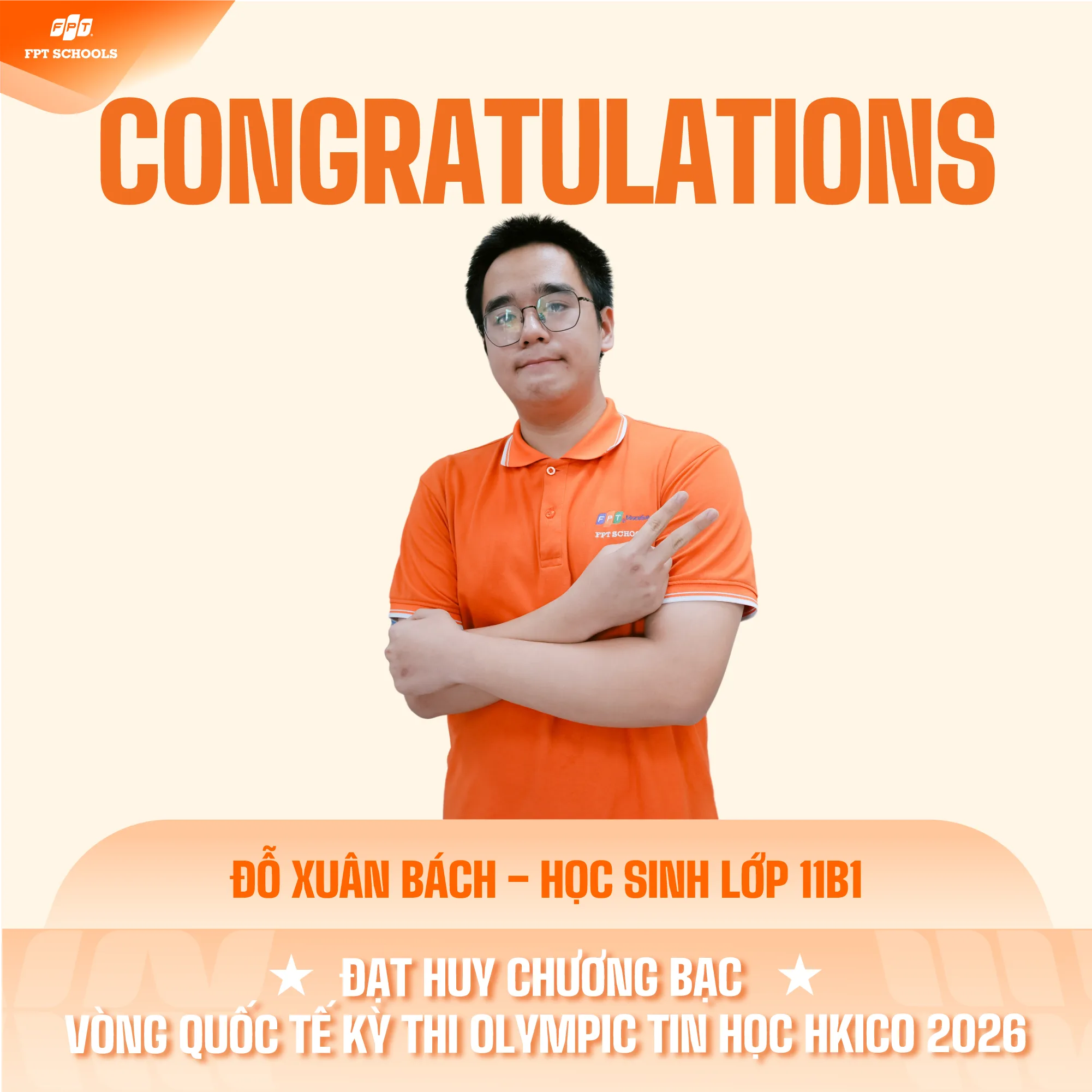 VINH DANH NHỮNG “TÀI NĂNG TRẺ” TẠI CHUNG KẾT KỲ THI OLYMPIC TIN HỌC QUỐC TẾ HKICO 2026. - FPT Education VINH DANH NHỮNG “TÀI NĂNG TRẺ” TẠI CHUNG KẾT KỲ THI OLYMPIC TIN HỌC QUỐC TẾ HKICO 2026. | FPT Schools