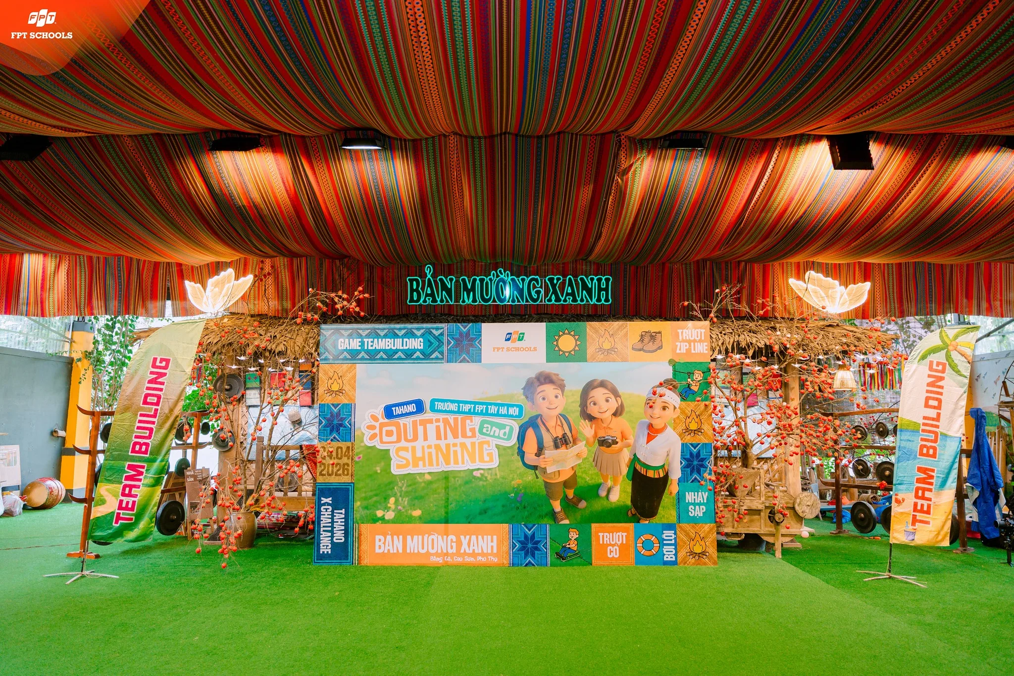 Tahano Outing and Shining 2026: Gắn kết đồng đội, lan tỏa năng lượng tại Bản Mường Xanh | FPT Schools