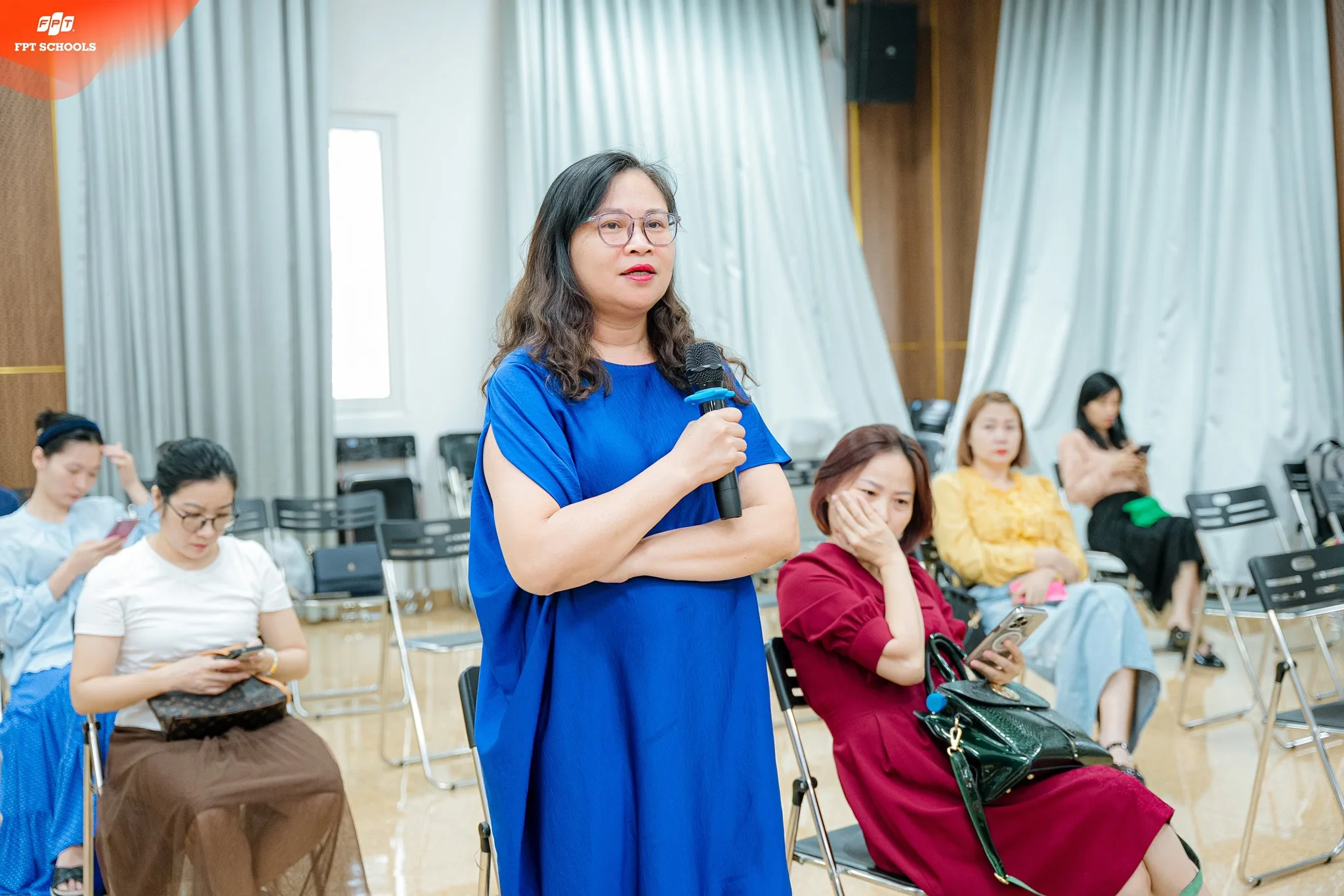 Vòng phỏng vấn học bổng FSchools – Hành trình tỏa sáng và Hội thảo FSchool Talk tại FPT School Tây Hà Nội - FPT Education Hội thảo FSchool Talk