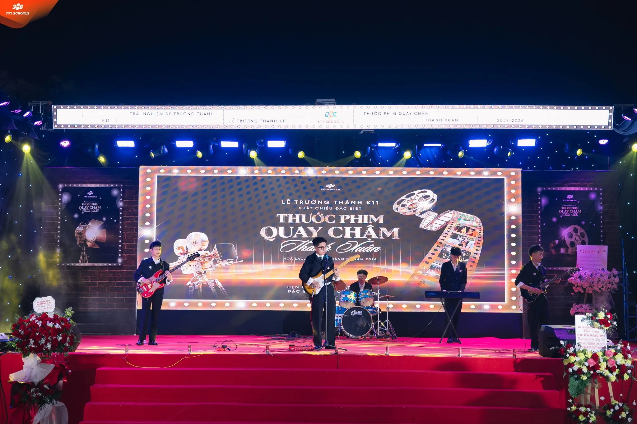 Lễ trưởng thành K11: Suất chiếu cuối cùng của những năm tháng thanh xuân tại Trường THPT FPT Hà Nội - FPT Education Lễ trưởng thành K11: Suất chiếu cuối cùng của những năm tháng thanh xuân tại Trường THPT FPT Hà Nội | FPT Schools