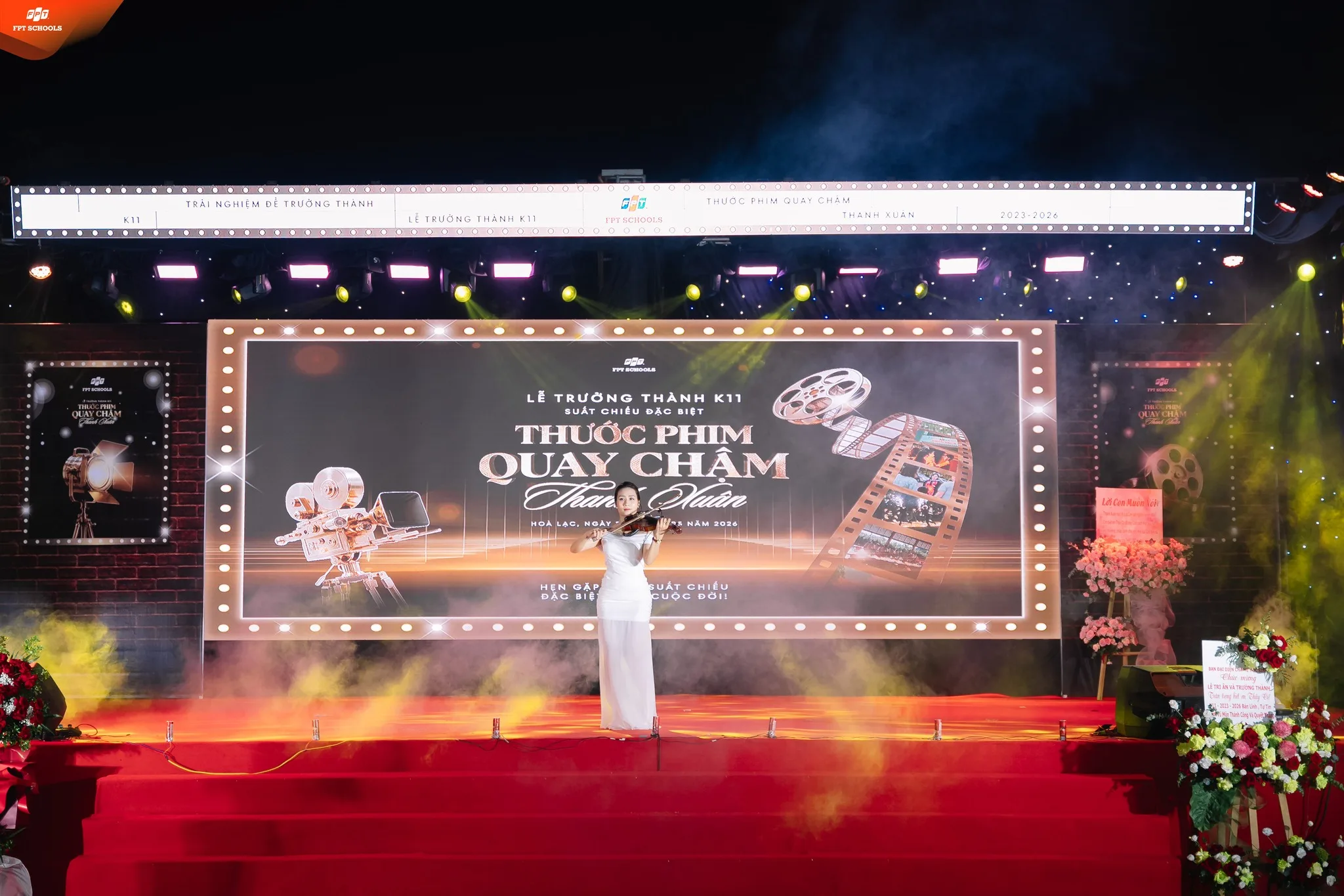 Lễ trưởng thành K11: Suất chiếu cuối cùng của những năm tháng thanh xuân tại Trường THPT FPT Hà Nội - FPT Education Lễ trưởng thành K11: Suất chiếu cuối cùng của những năm tháng thanh xuân tại Trường THPT FPT Hà Nội | FPT Schools