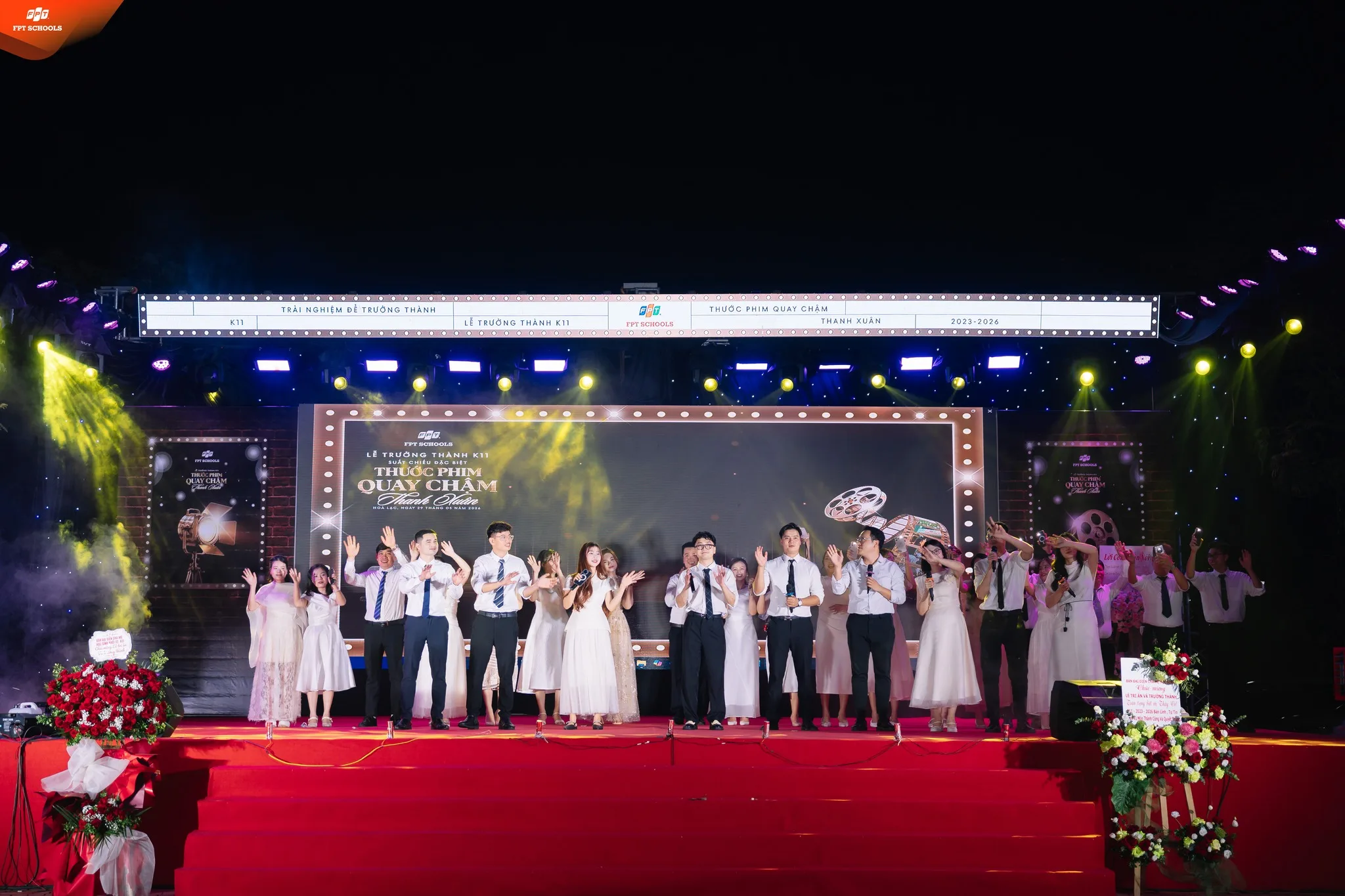 Lễ trưởng thành K11: Suất chiếu cuối cùng của những năm tháng thanh xuân tại Trường THPT FPT Hà Nội - FPT Education Lễ trưởng thành K11: Suất chiếu cuối cùng của những năm tháng thanh xuân tại Trường THPT FPT Hà Nội | FPT Schools