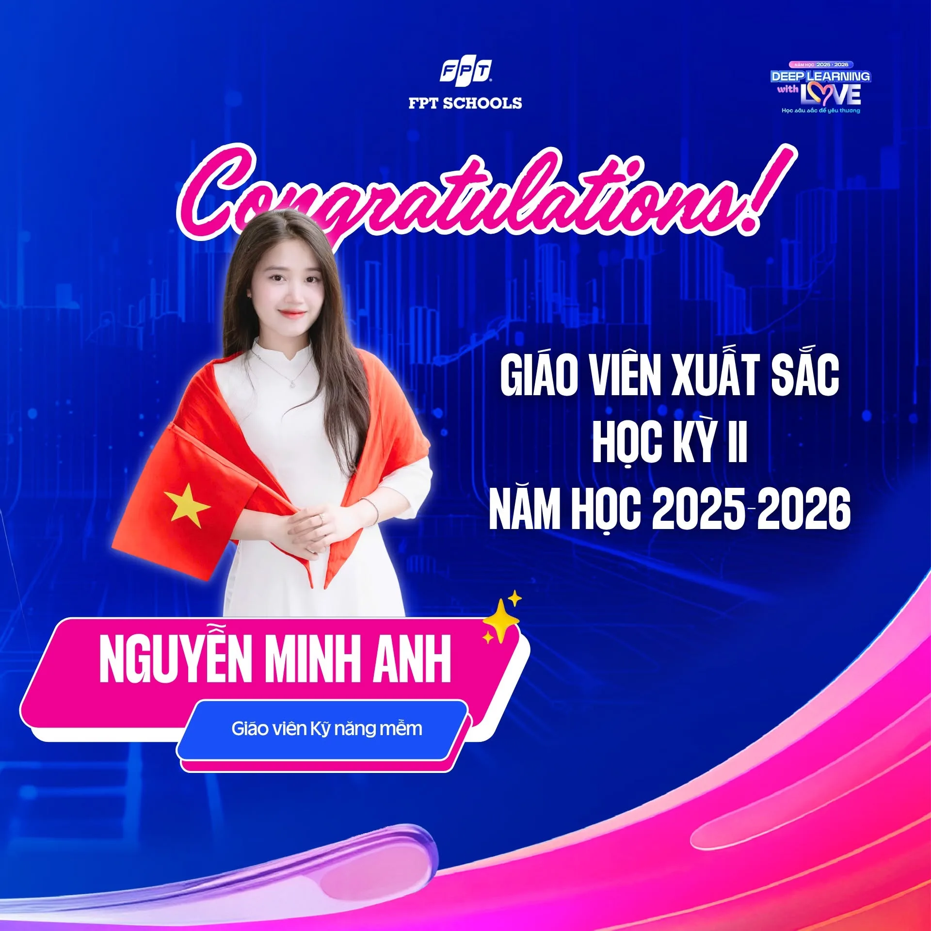 FPT School Hà Nam vinh danh Cán bộ, Giáo viên xuất sắc học kỳ II năm học 2025–2026 | FPT Schools