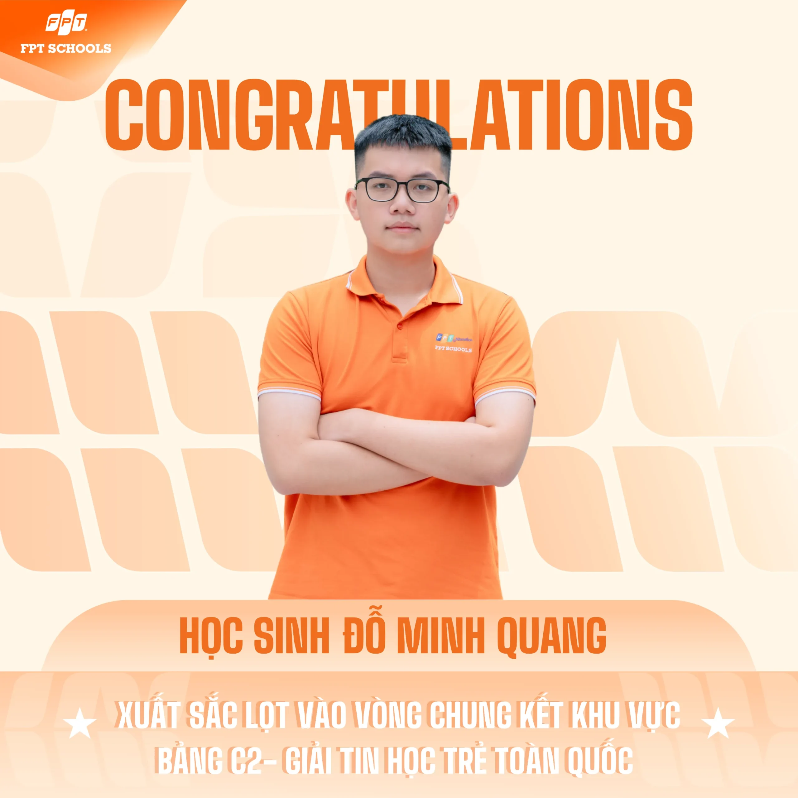 Học sinh Trường THPT FPT Tây Hà Nội ghi danh tại Vòng Chung kết khu vực miền Bắc – Giải Tin học trẻ toàn quốc lần thứ XXXII, năm 2026 - FPT Education Học sinh Trường THPT FPT Tây Hà Nội ghi danh tại Vòng Chung kết khu vực miền Bắc – Giải Tin học trẻ toàn quốc lần thứ XXXII, năm 2026 | FPT Schools