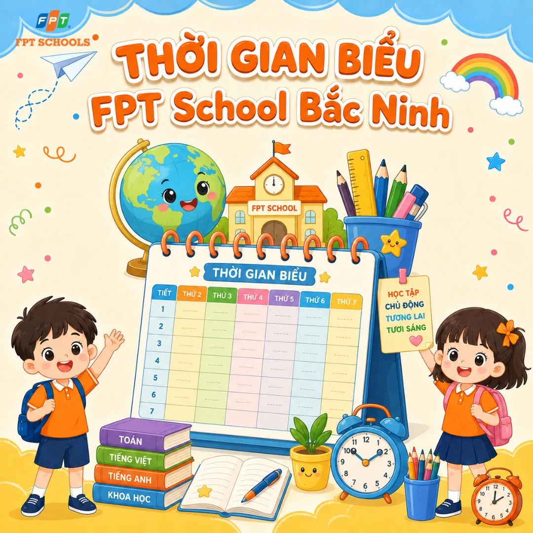 thoi gian bieu fschool bac ninh