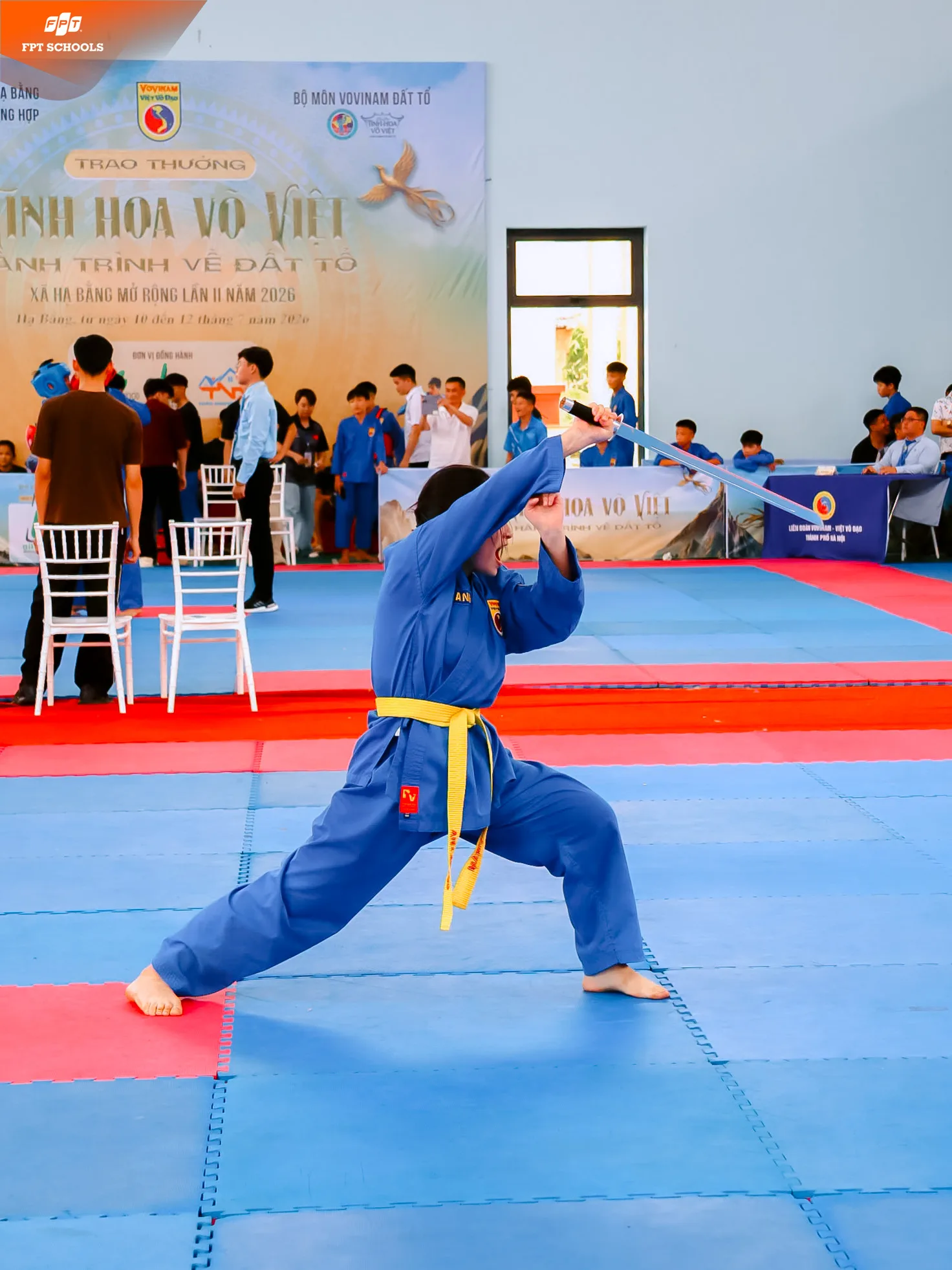 Đội tuyển Vovinam Trường THPT FPT Hà Nội giành 5 huy chương tại giải "Tinh hoa Võ Việt – Hành trình về Đất Tổ" - FPT Education Đội tuyển Vovinam Trường THPT FPT Hà Nội giành 5 huy chương tại giải "Tinh hoa Võ Việt – Hành trình về Đất Tổ" | FPT Schools