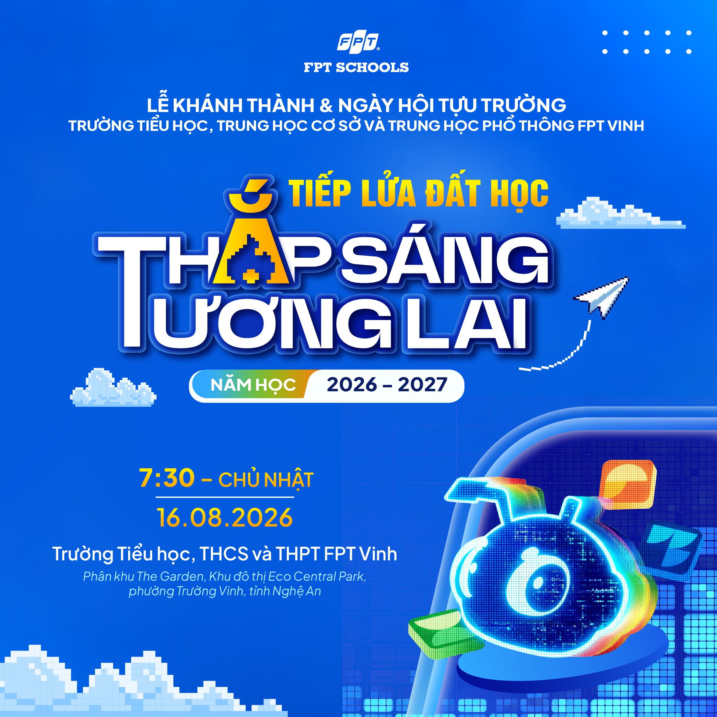 FPT School Vinh - Tiếp lửa đất học, Thắp sáng tương lai - FPT Education FPT School Vinh - Tiếp lửa đất học, Thắp sáng tương lai | FPT Schools